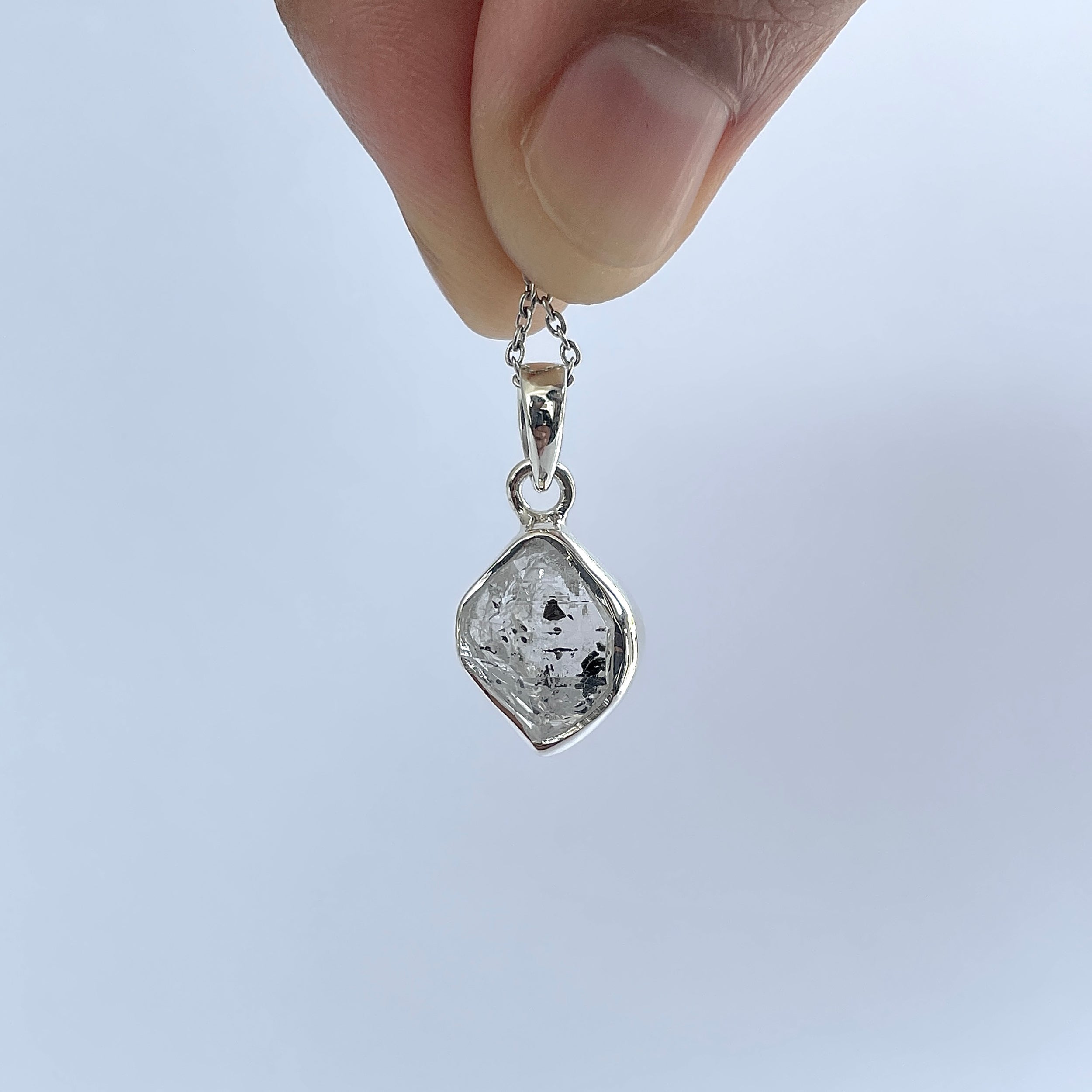Herkimer Diamond Pendant-(HKD-P-62.)