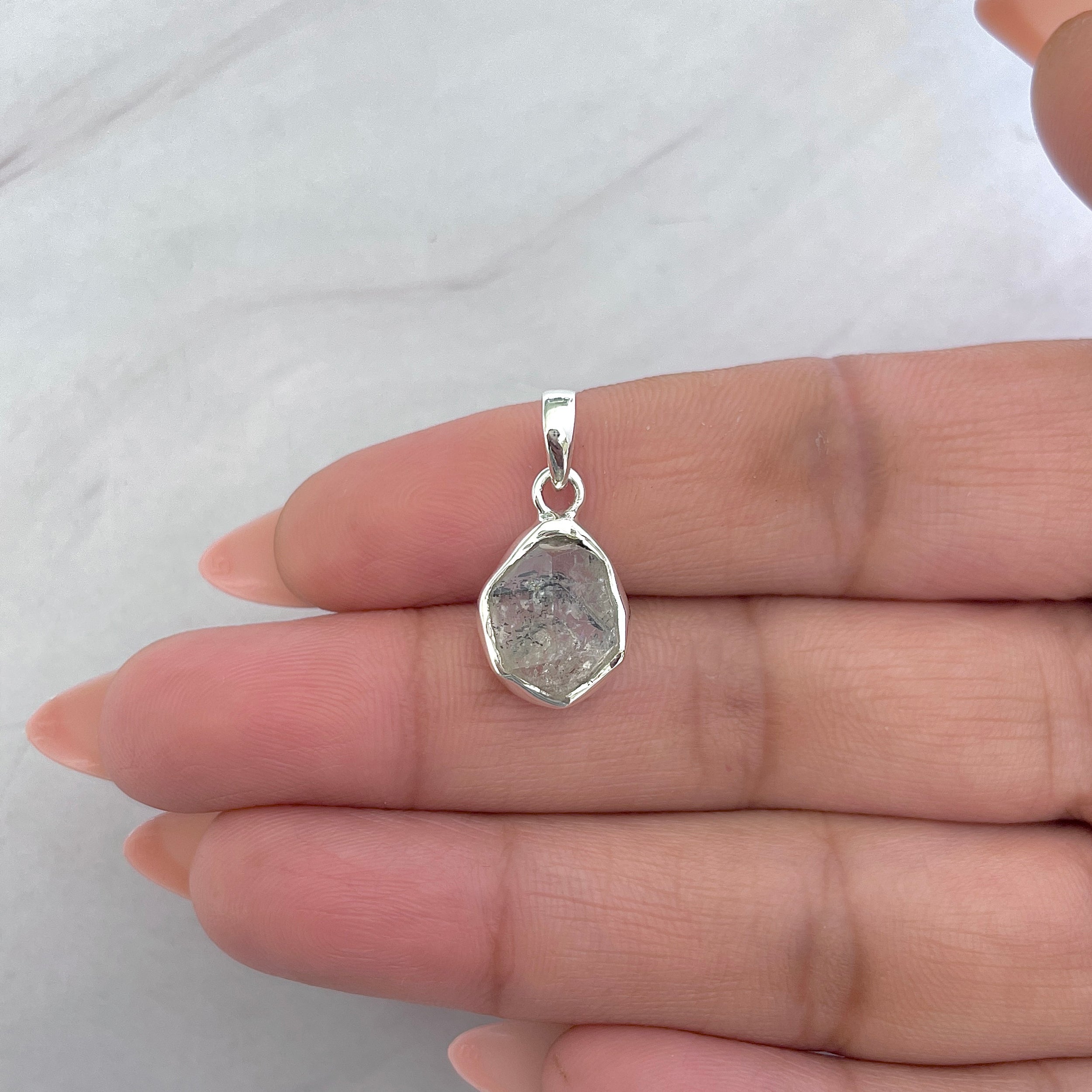 Herkimer Diamond Pendant-(HKD-P-63.)