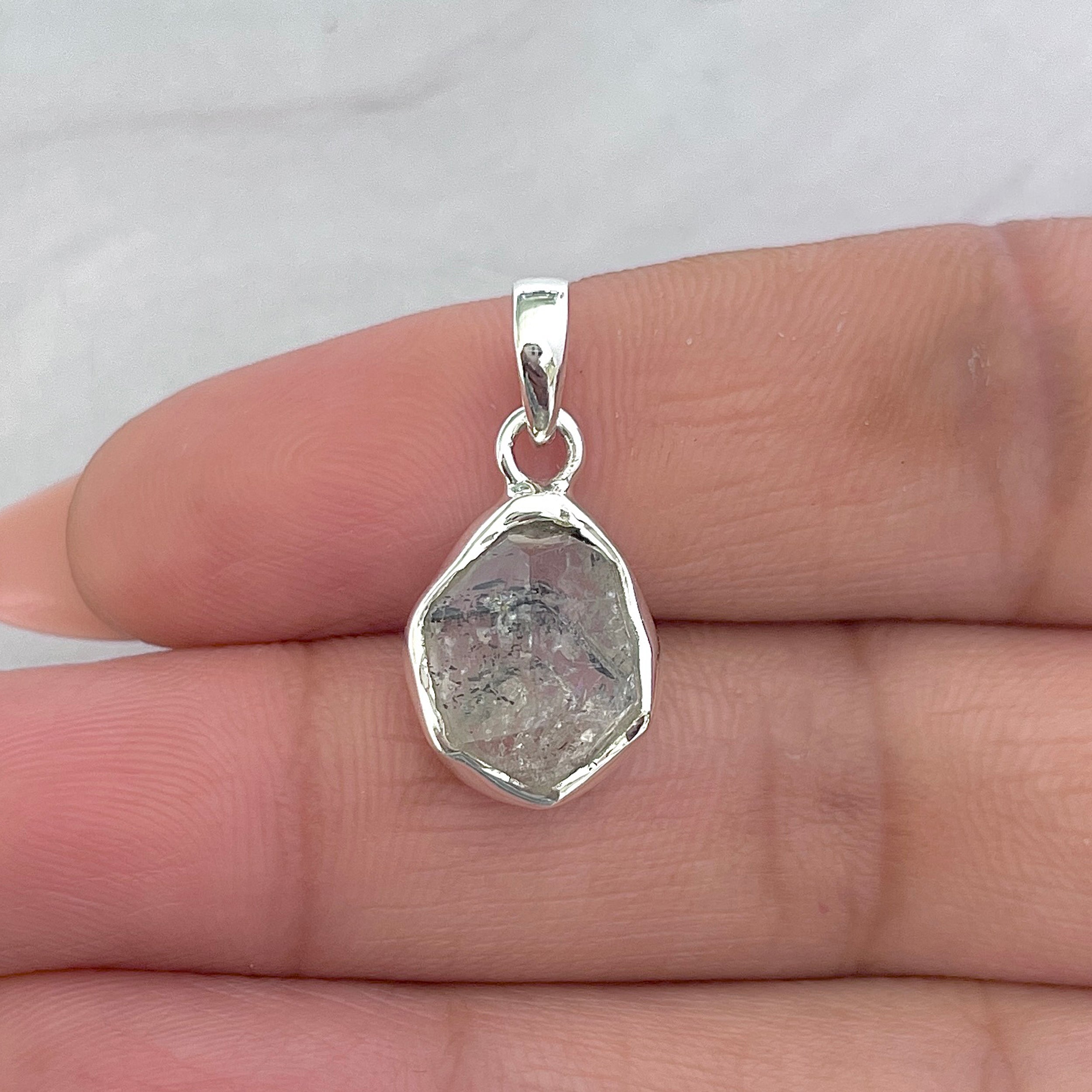 Herkimer Diamond Pendant-(HKD-P-63.)