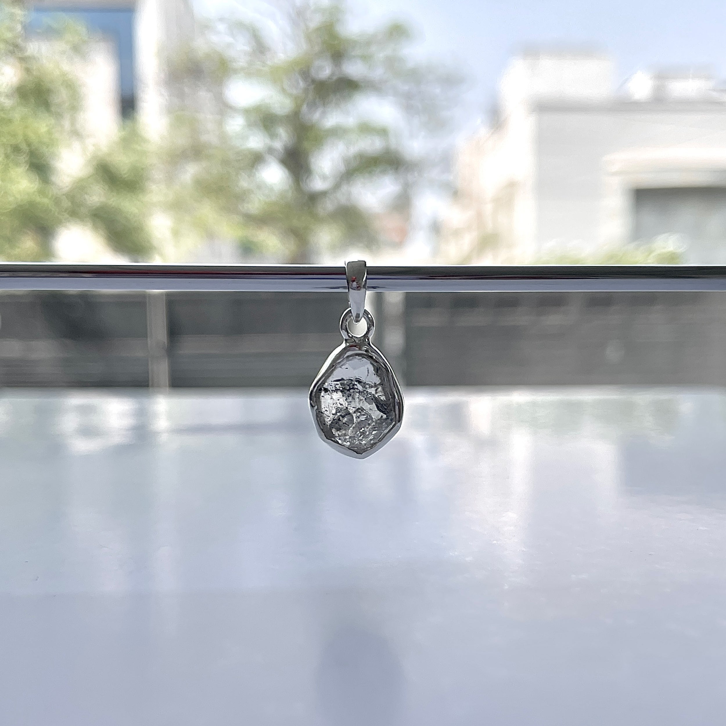 Herkimer Diamond Pendant-(HKD-P-63.)