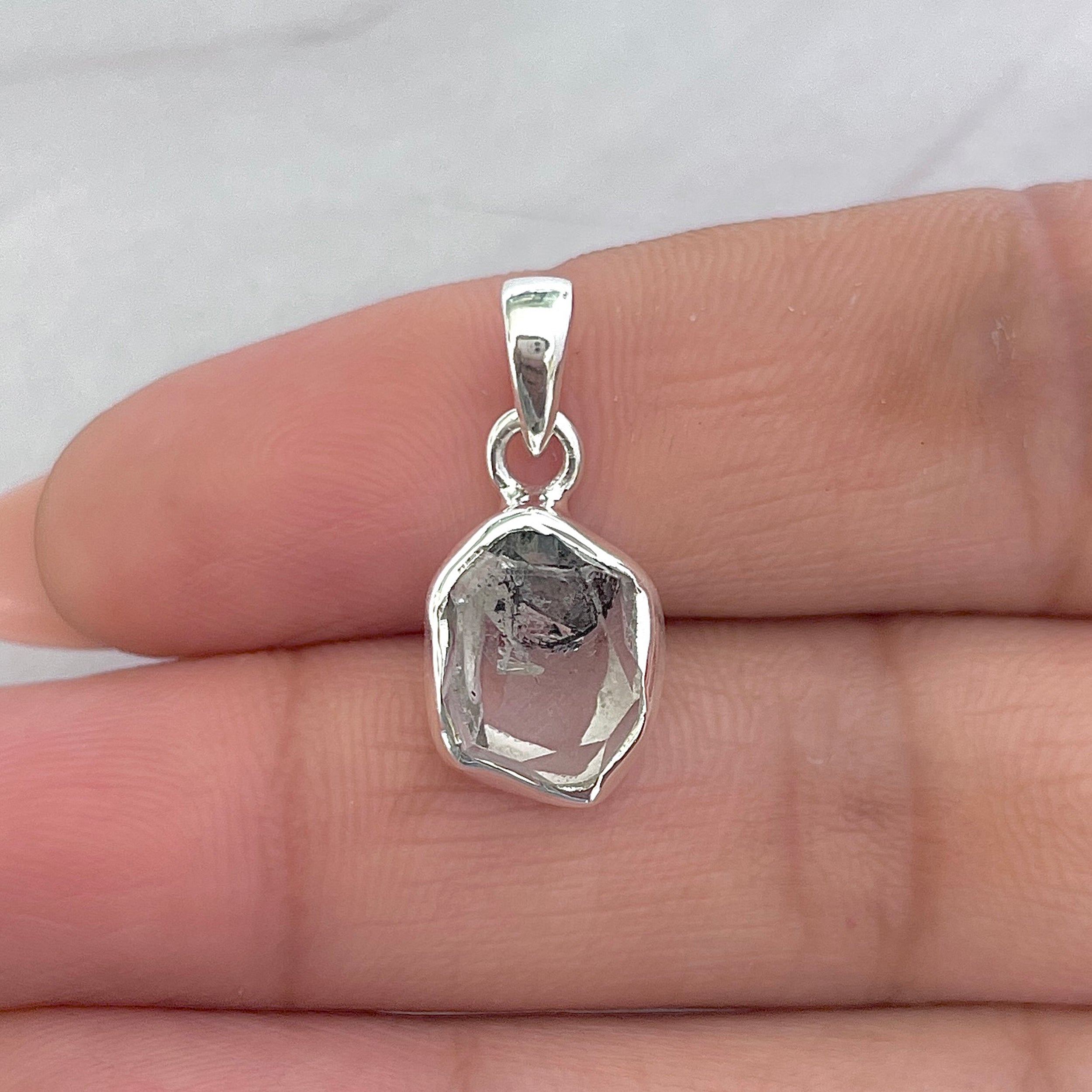 Herkimer Diamond Pendant-(HKD-P-64.)