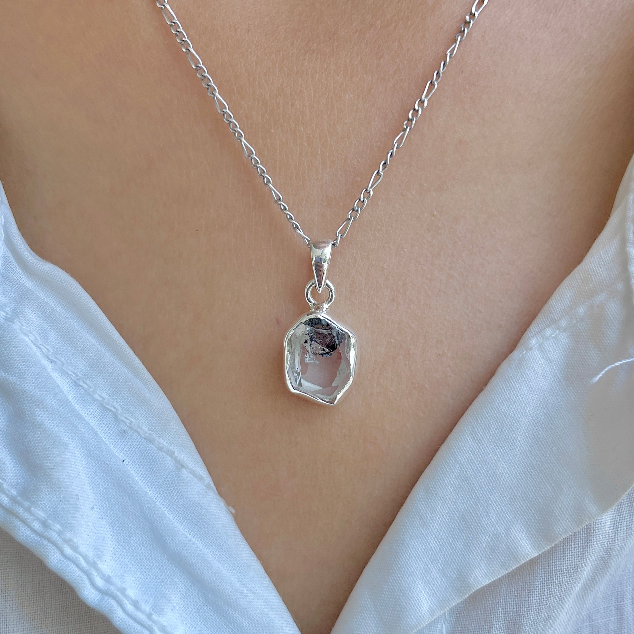 Herkimer Diamond Pendant-(HKD-P-64.)