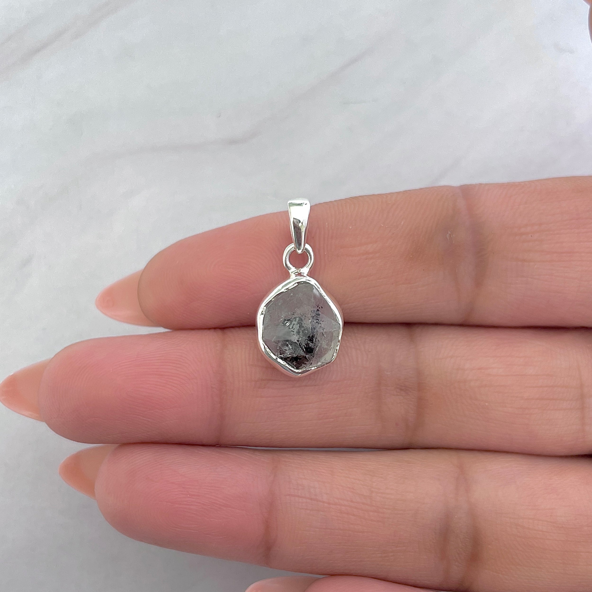 Herkimer Diamond Pendant-(HKD-P-66.)