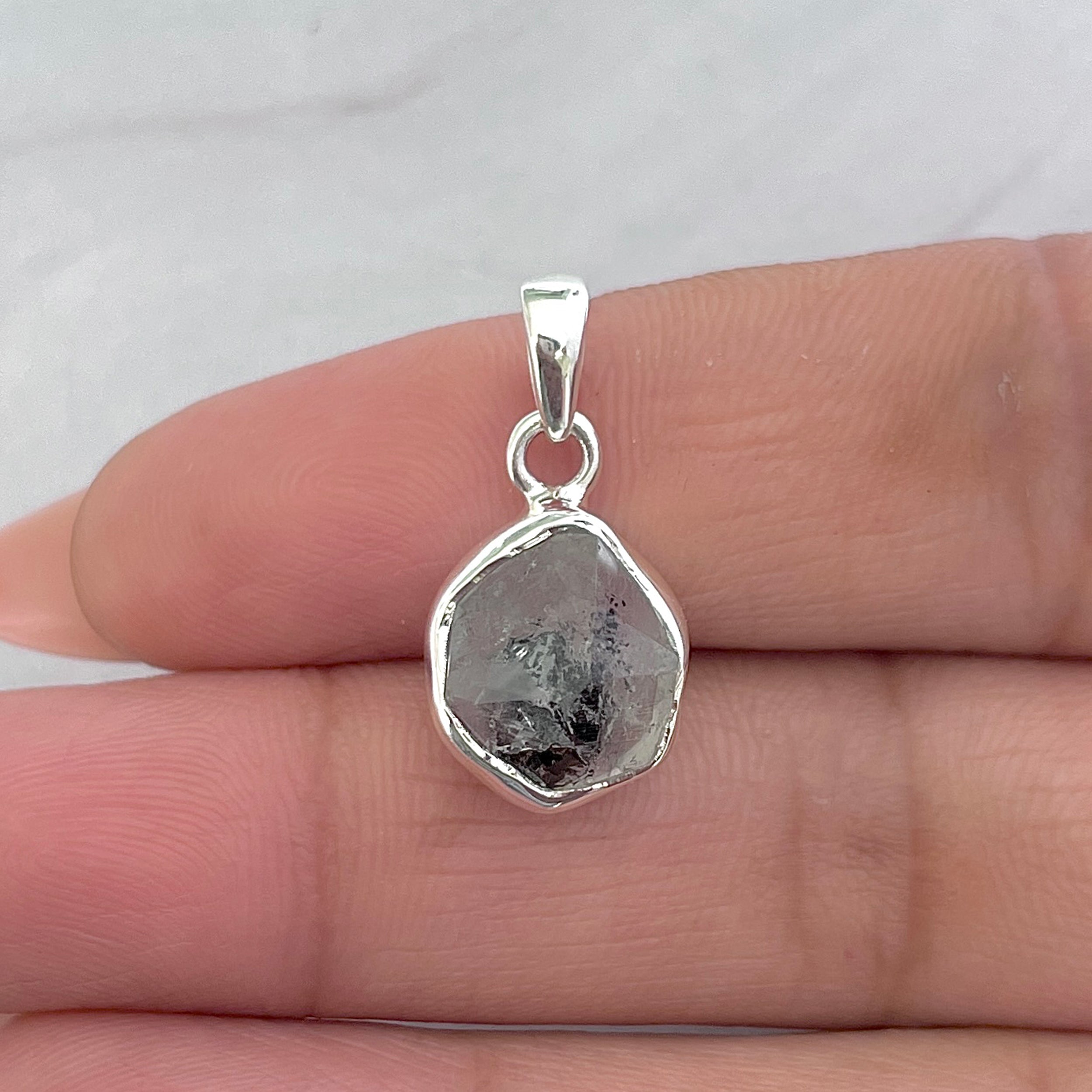 Herkimer Diamond Pendant-(HKD-P-66.)