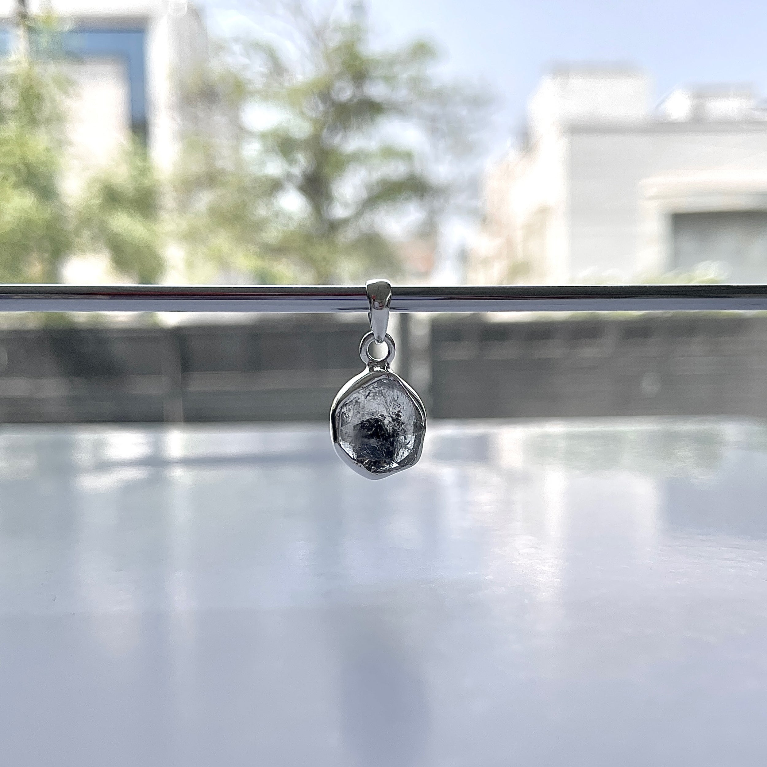Herkimer Diamond Pendant-(HKD-P-66.)