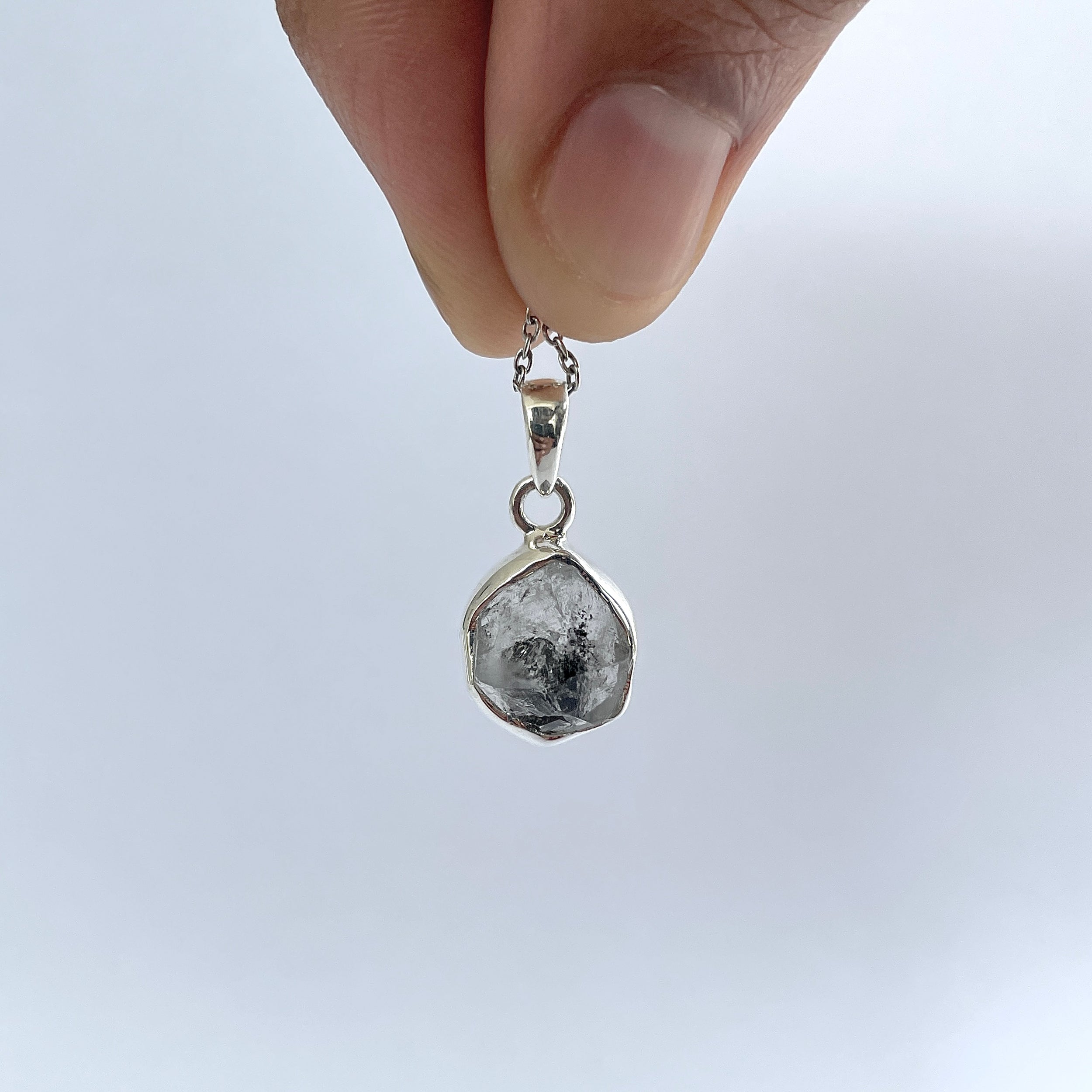 Herkimer Diamond Pendant-(HKD-P-66.)