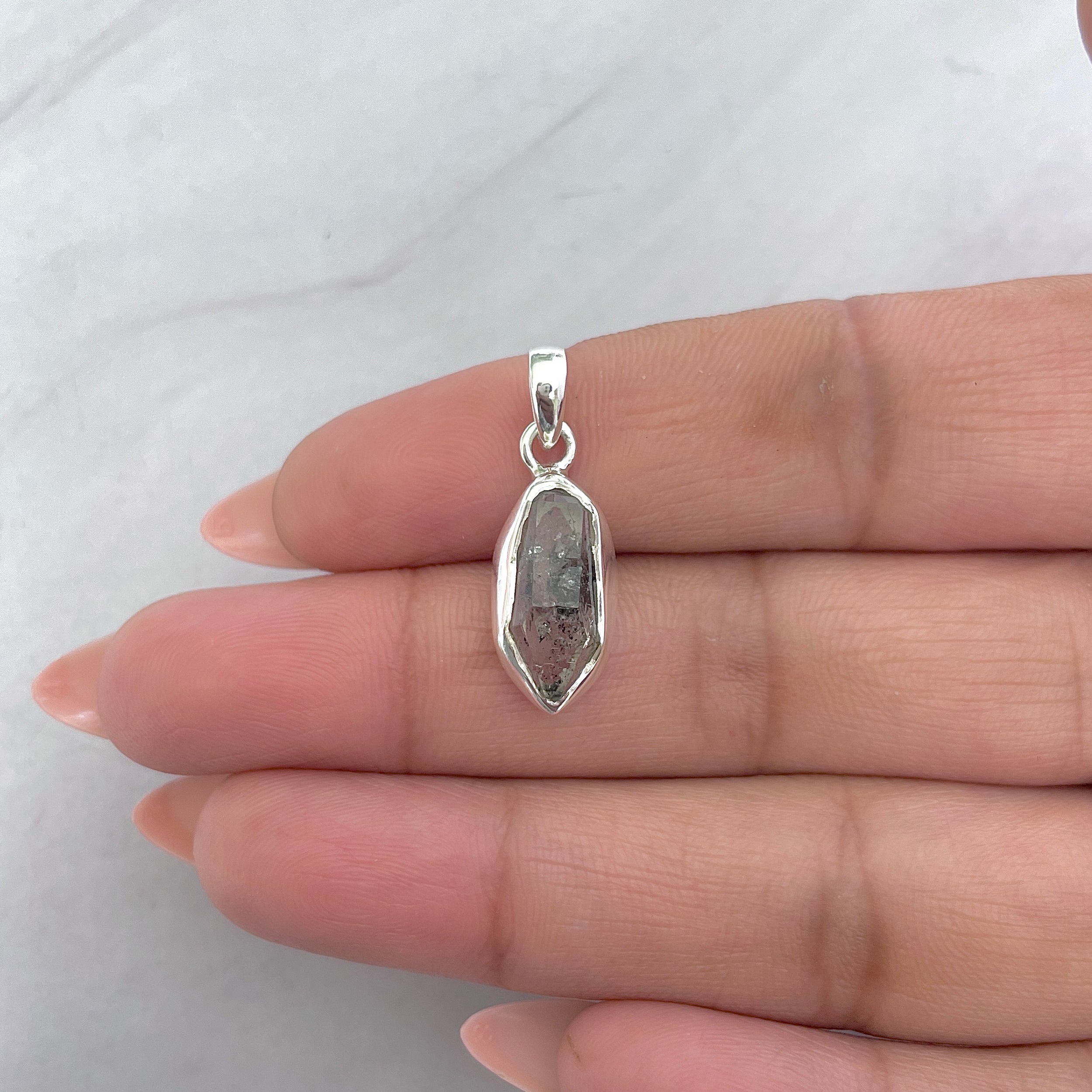 Herkimer Diamond Pendant-(HKD-P-67.)