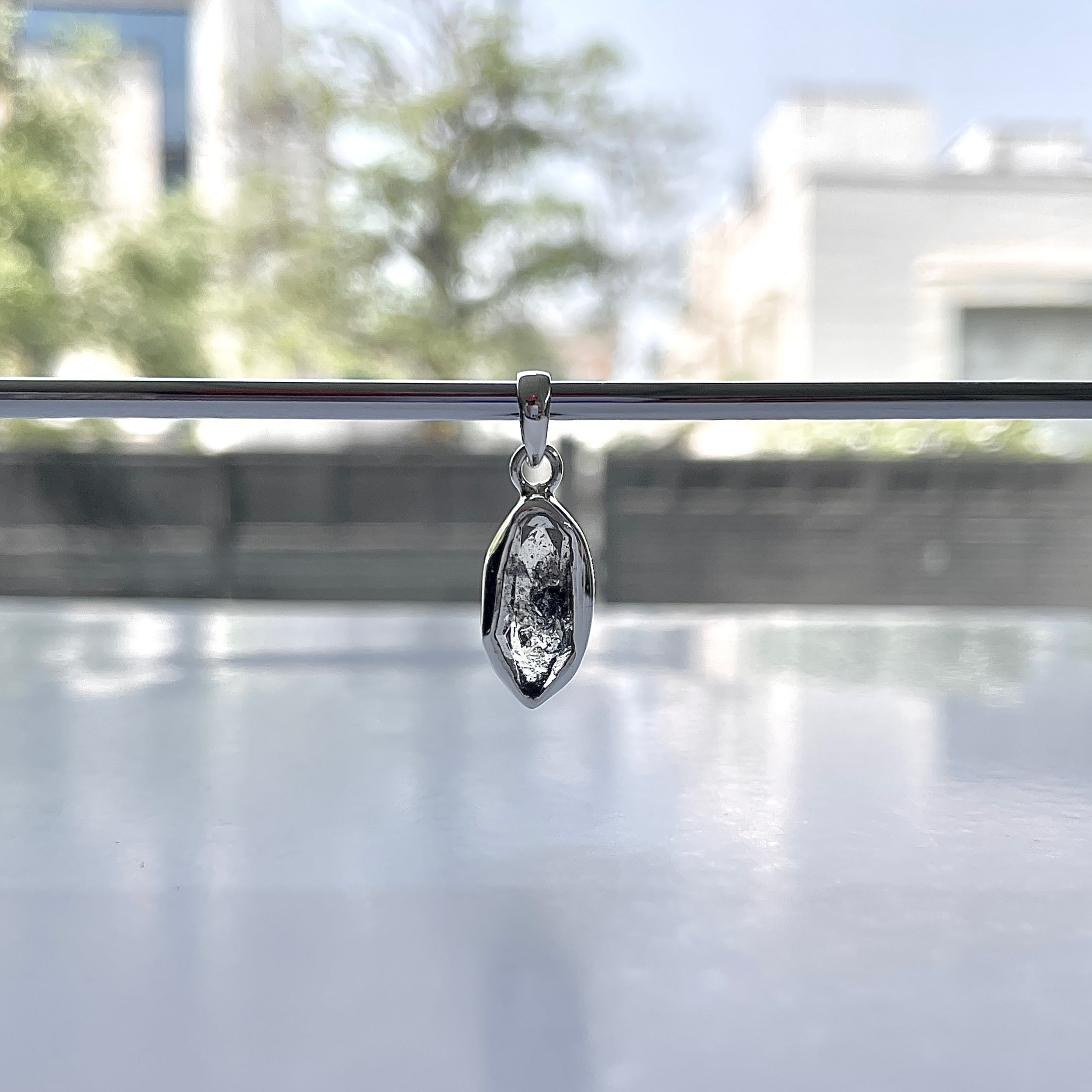Herkimer Diamond Pendant-(HKD-P-67.)