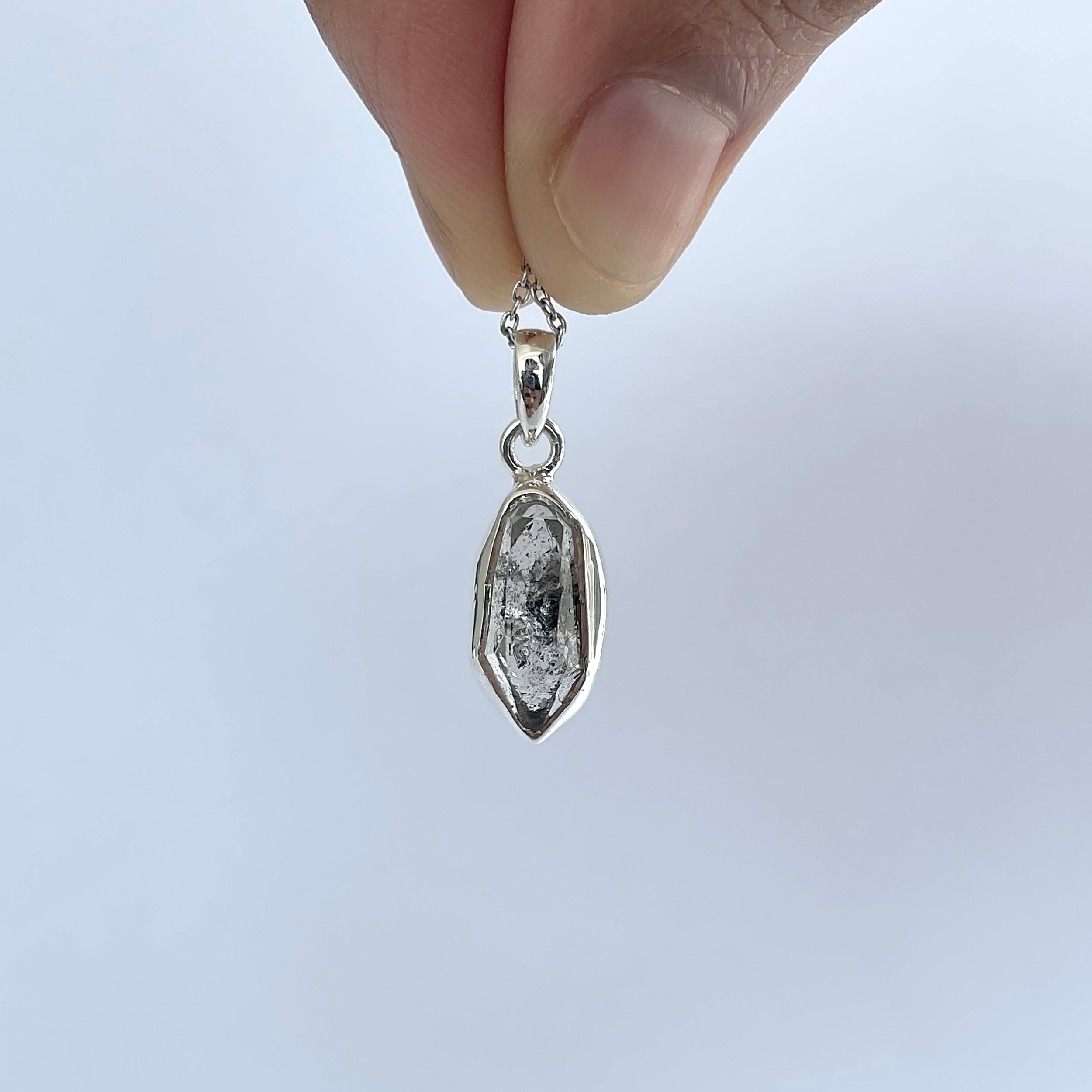 Herkimer Diamond Pendant-(HKD-P-67.)
