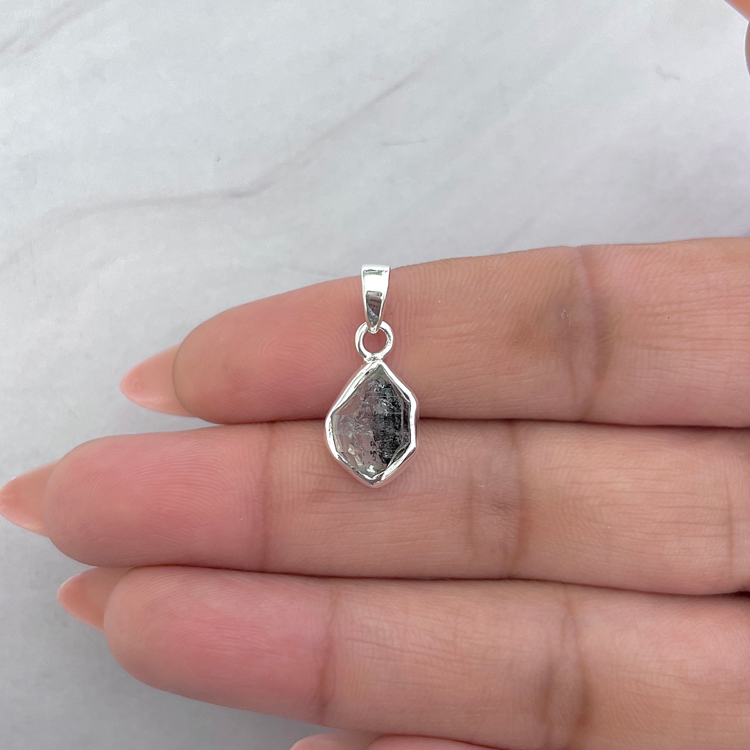 Herkimer Diamond Pendant-(HKD-P-68.)