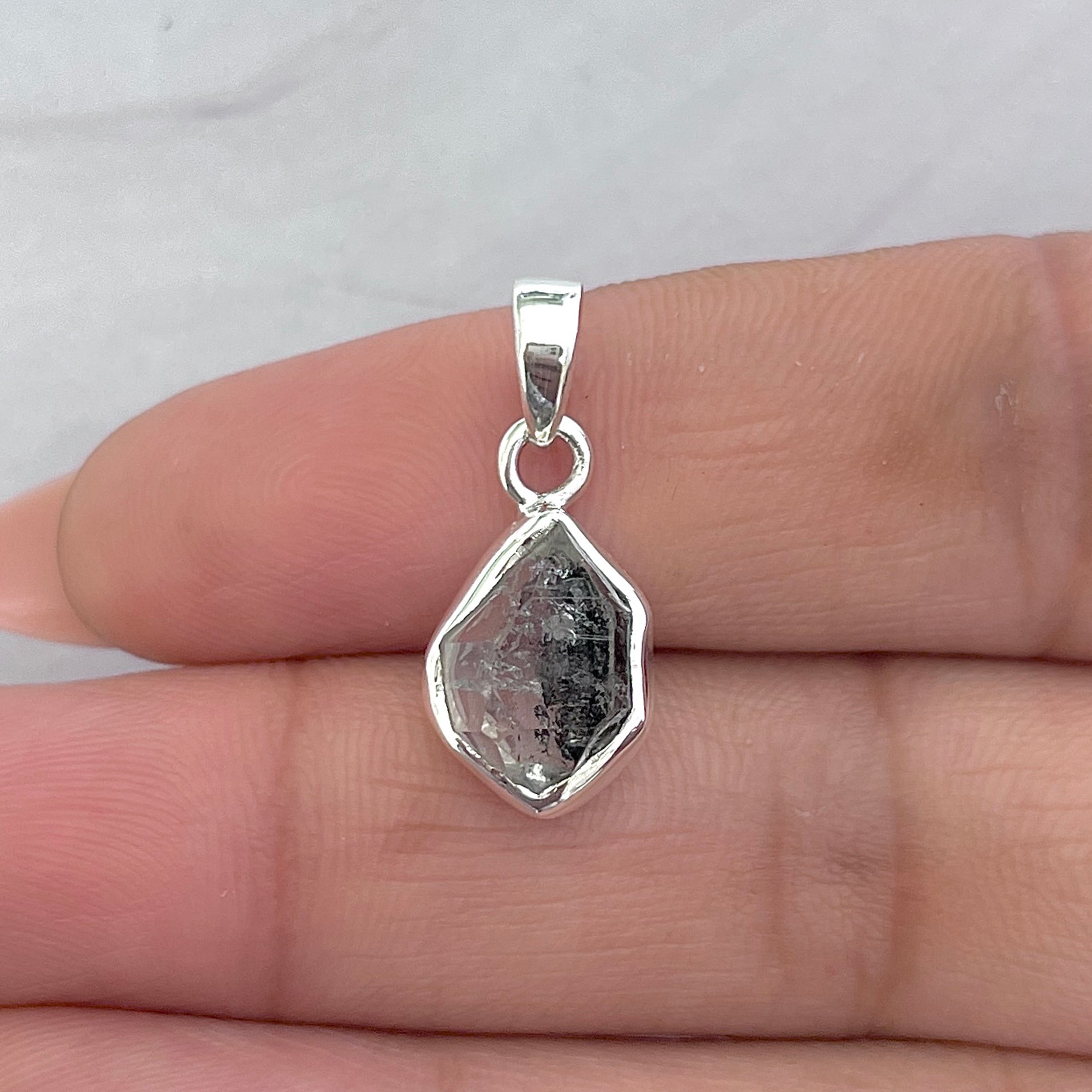 Herkimer Diamond Pendant-(HKD-P-68.)