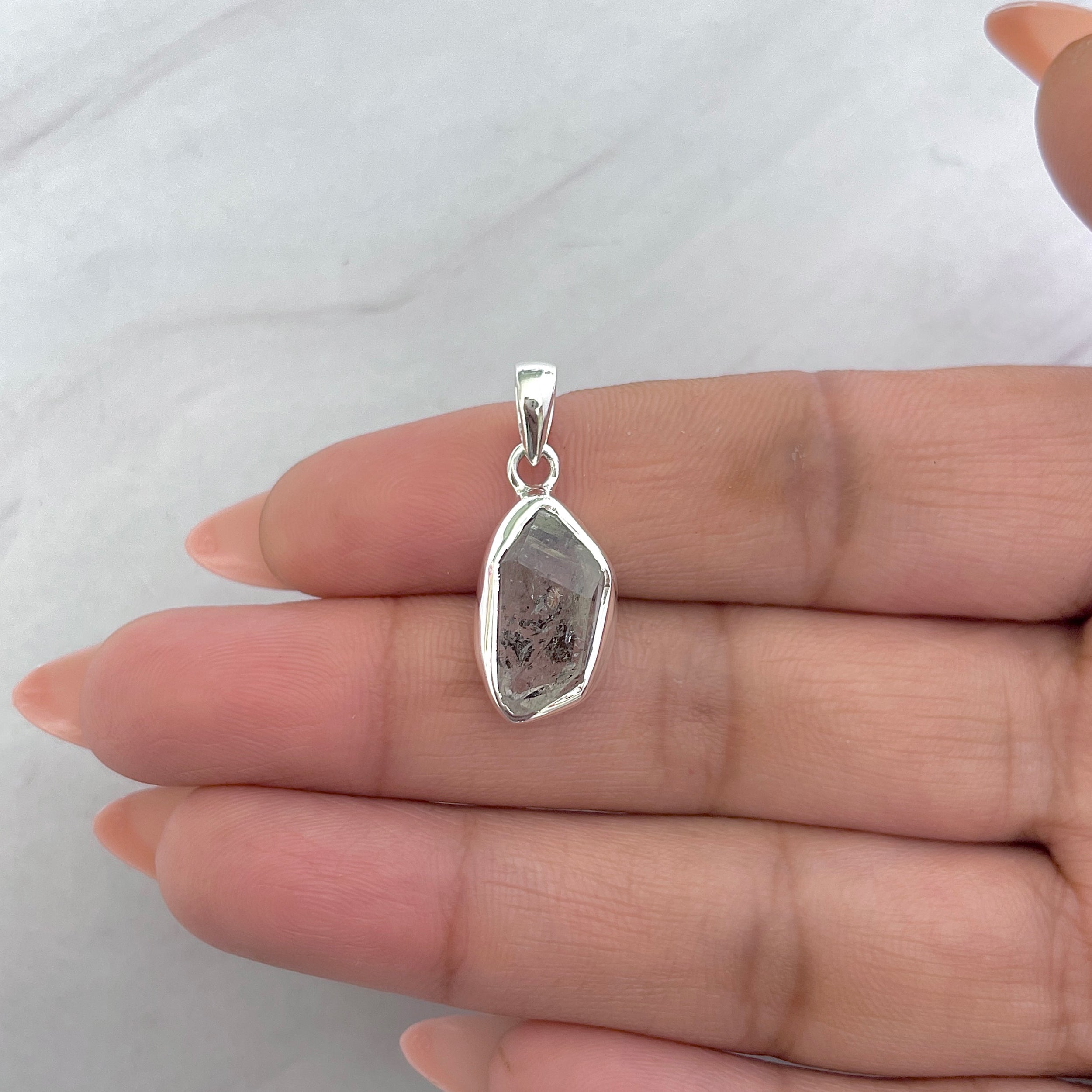 Herkimer Diamond Pendant-(HKD-P-69.)