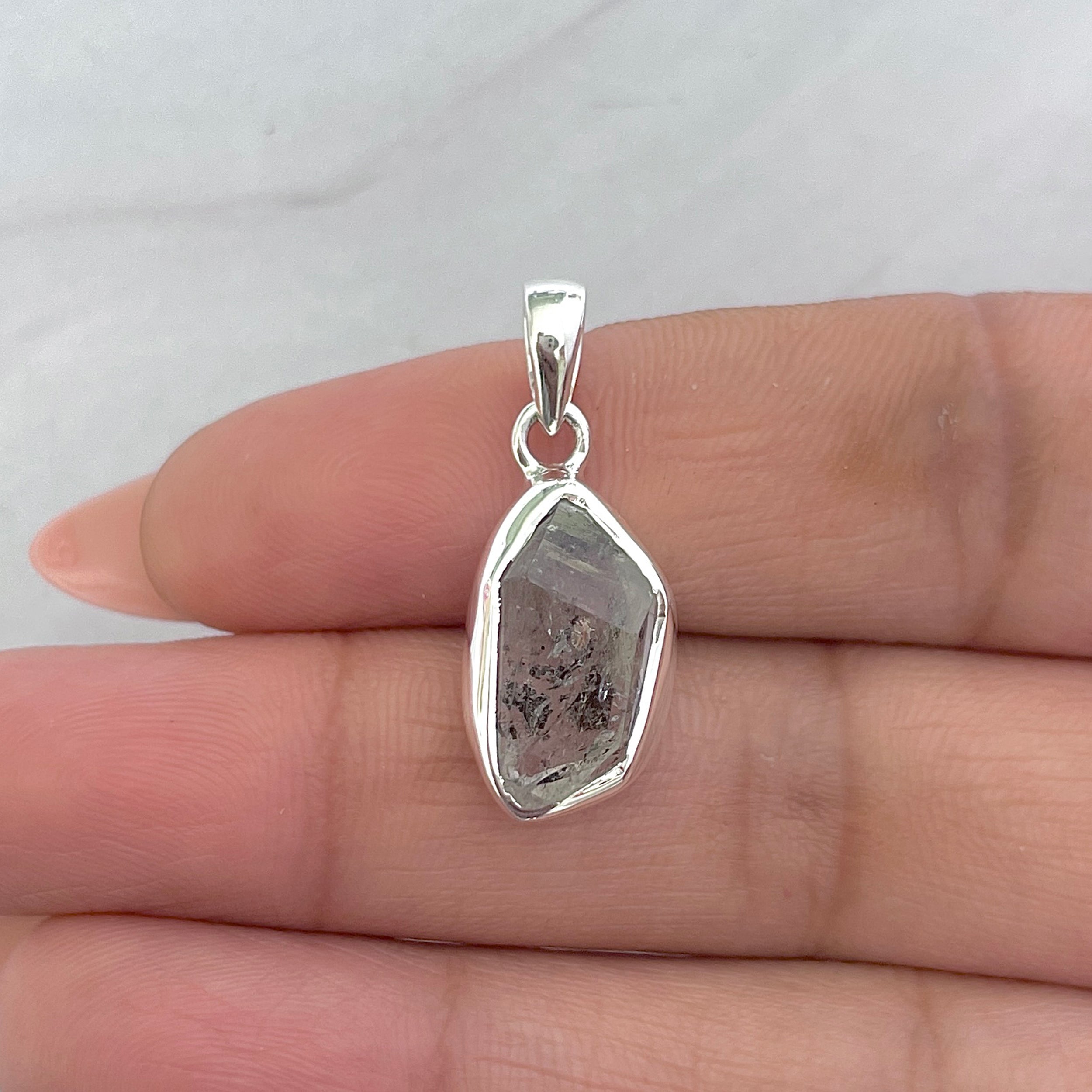 Herkimer Diamond Pendant-(HKD-P-69.)
