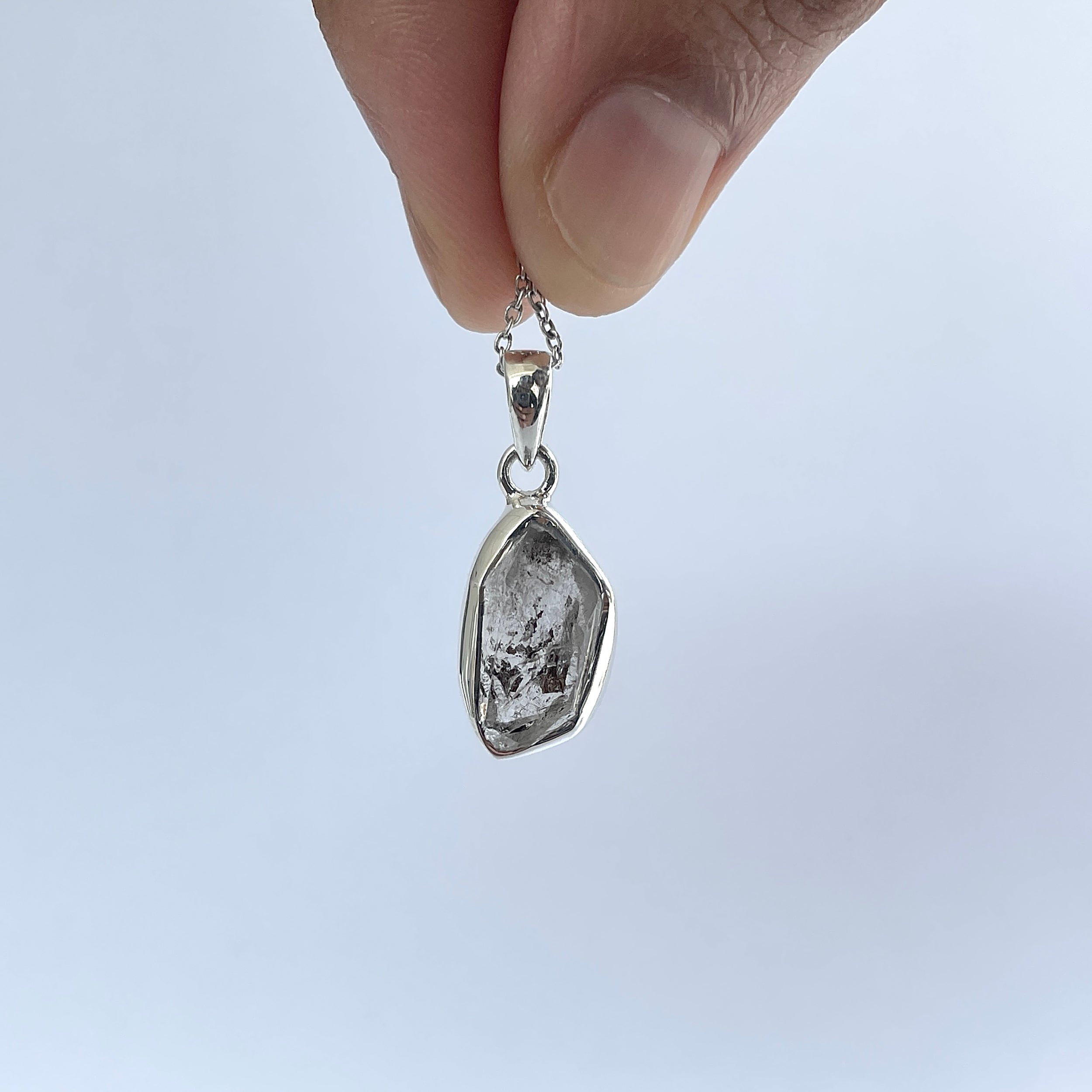 Herkimer Diamond Pendant-(HKD-P-69.)