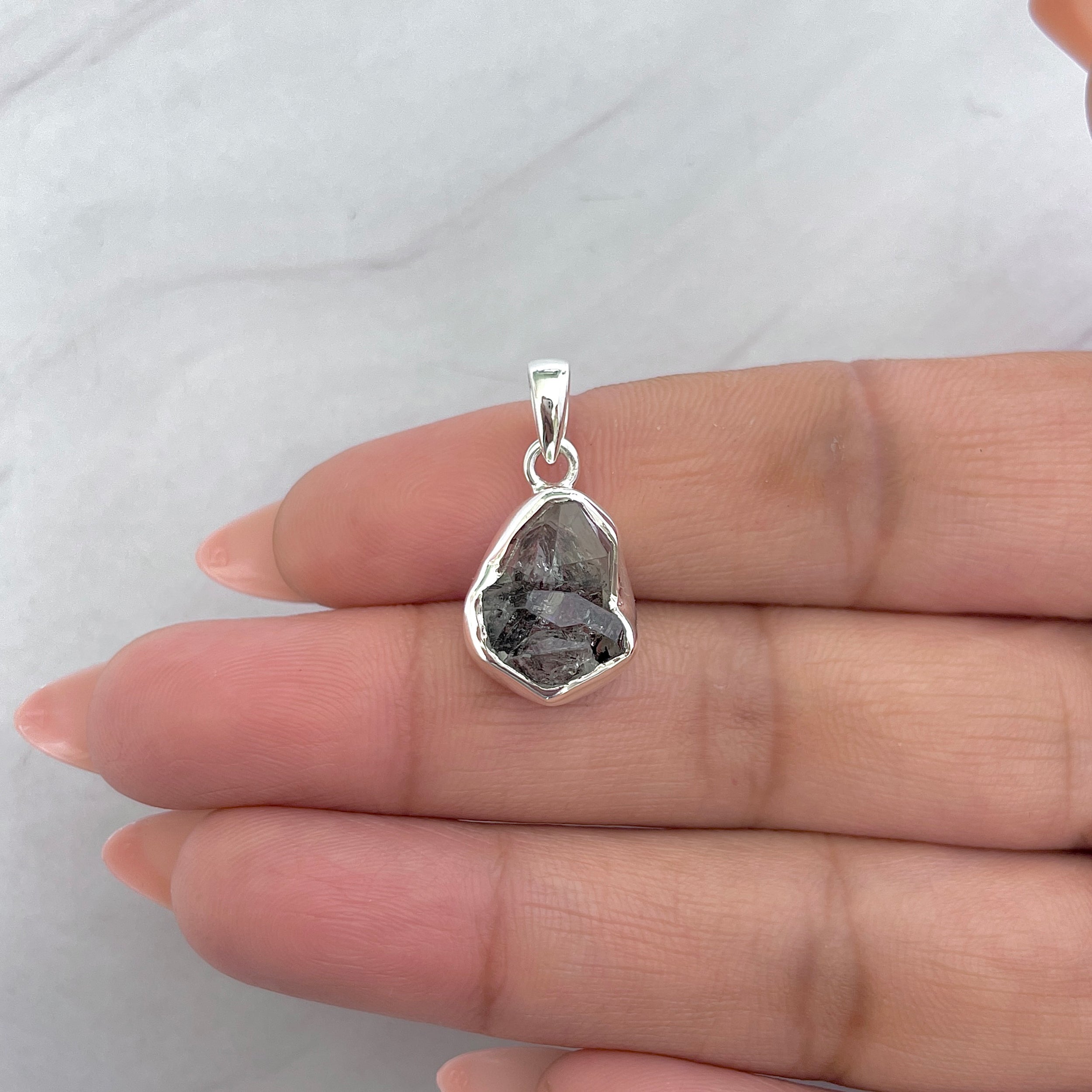 Herkimer Diamond Pendant-(HKD-P-70.)