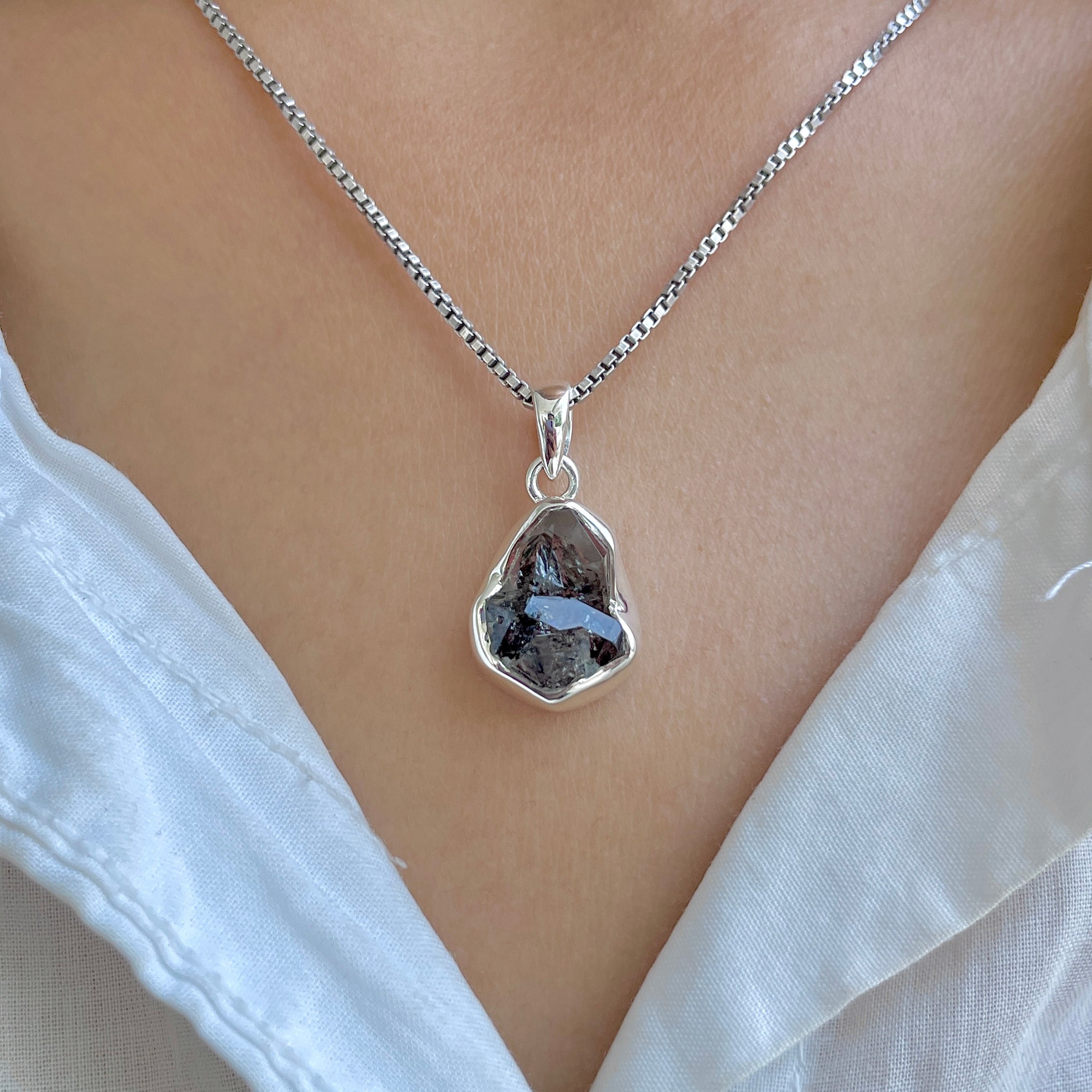 Herkimer Diamond Pendant-(HKD-P-70.)