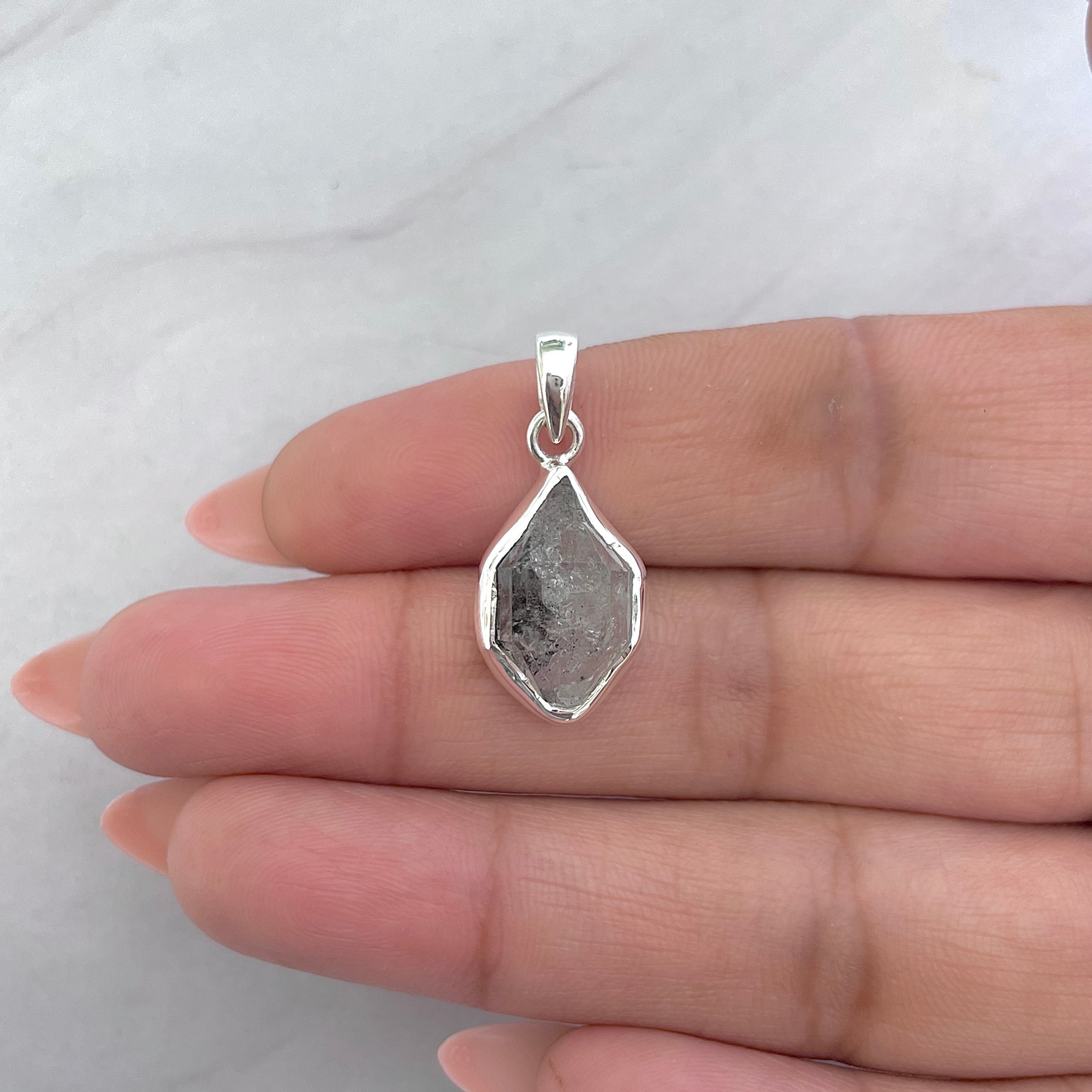 Herkimer Diamond Pendant-(HKD-P-71.)