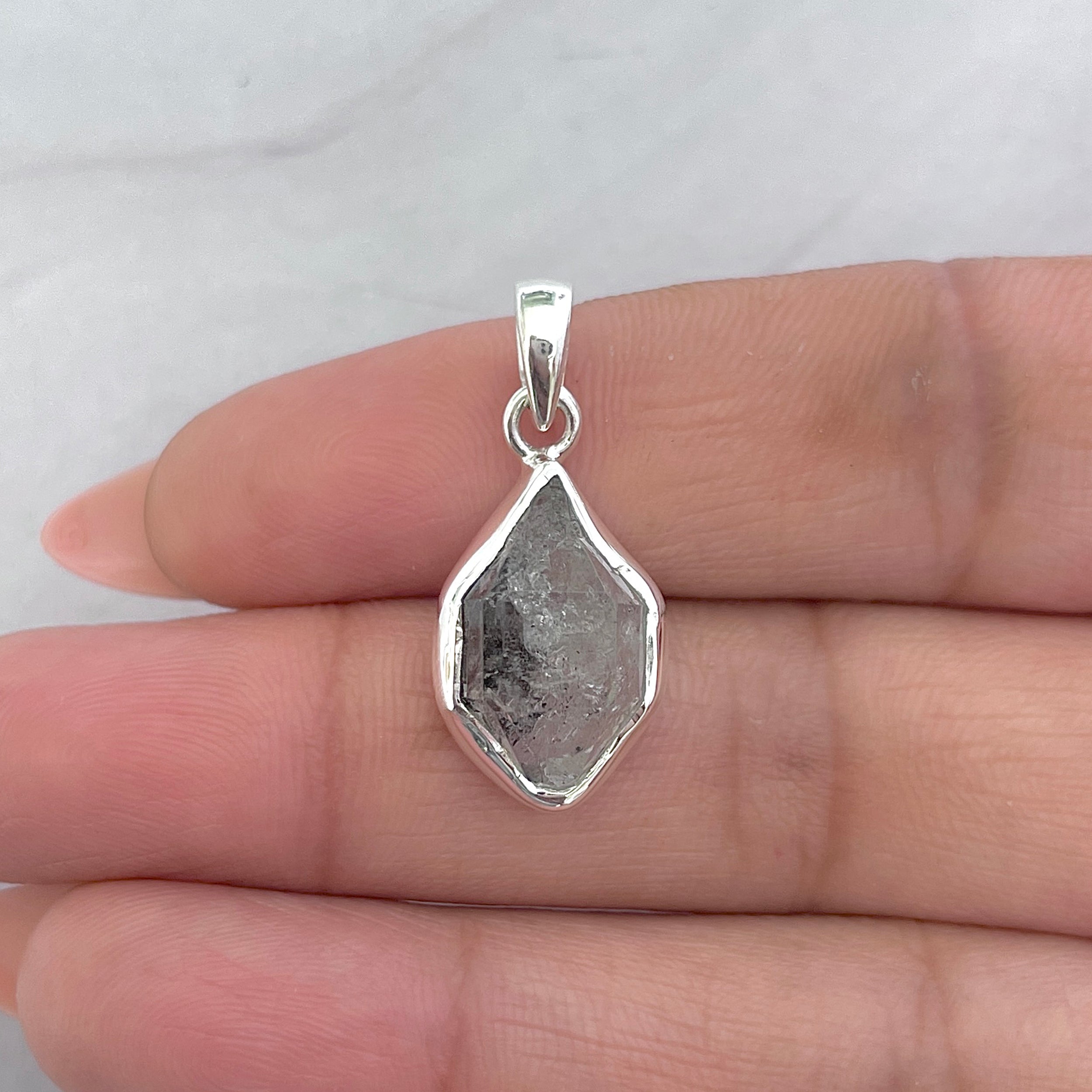 Herkimer Diamond Pendant-(HKD-P-71.)