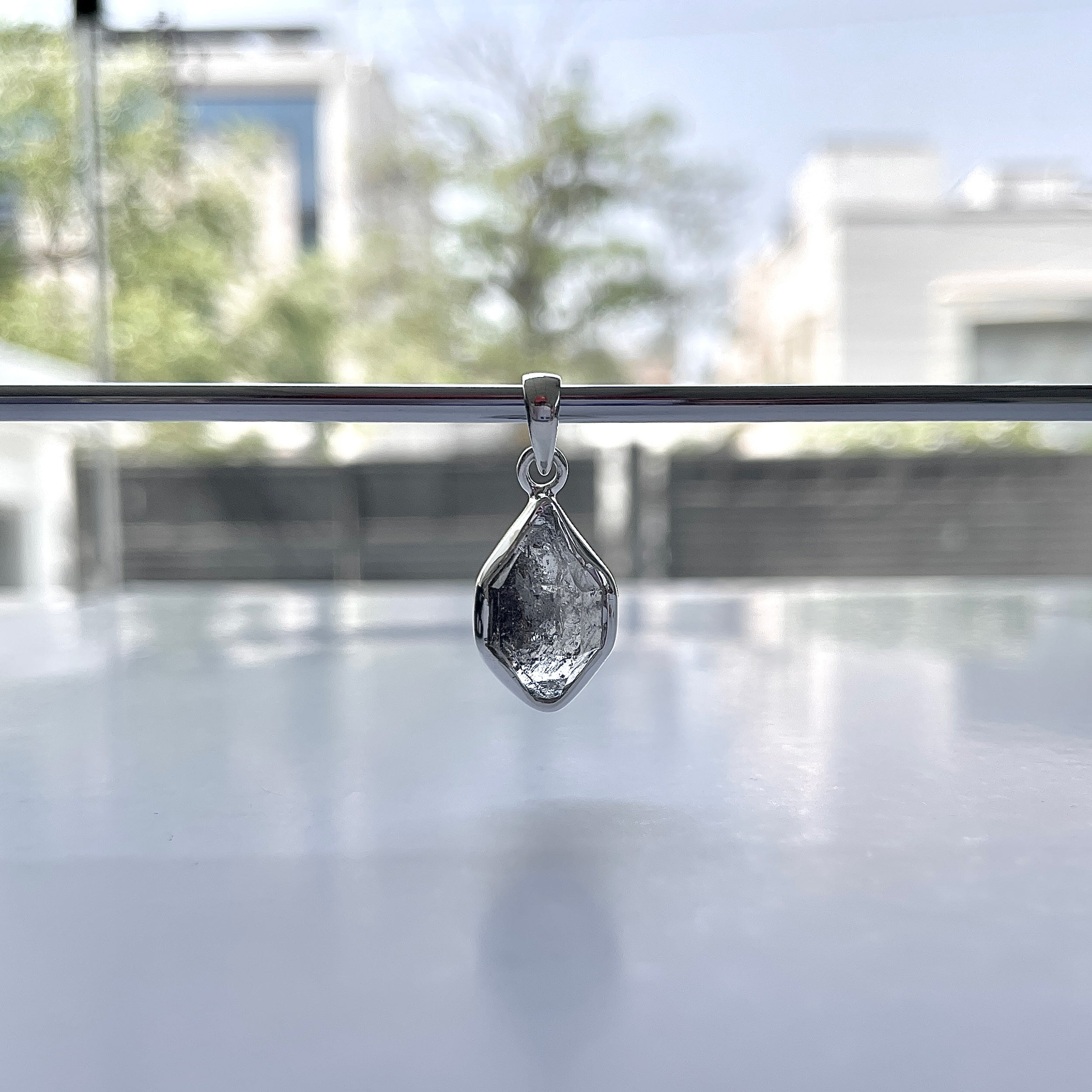 Herkimer Diamond Pendant-(HKD-P-71.)