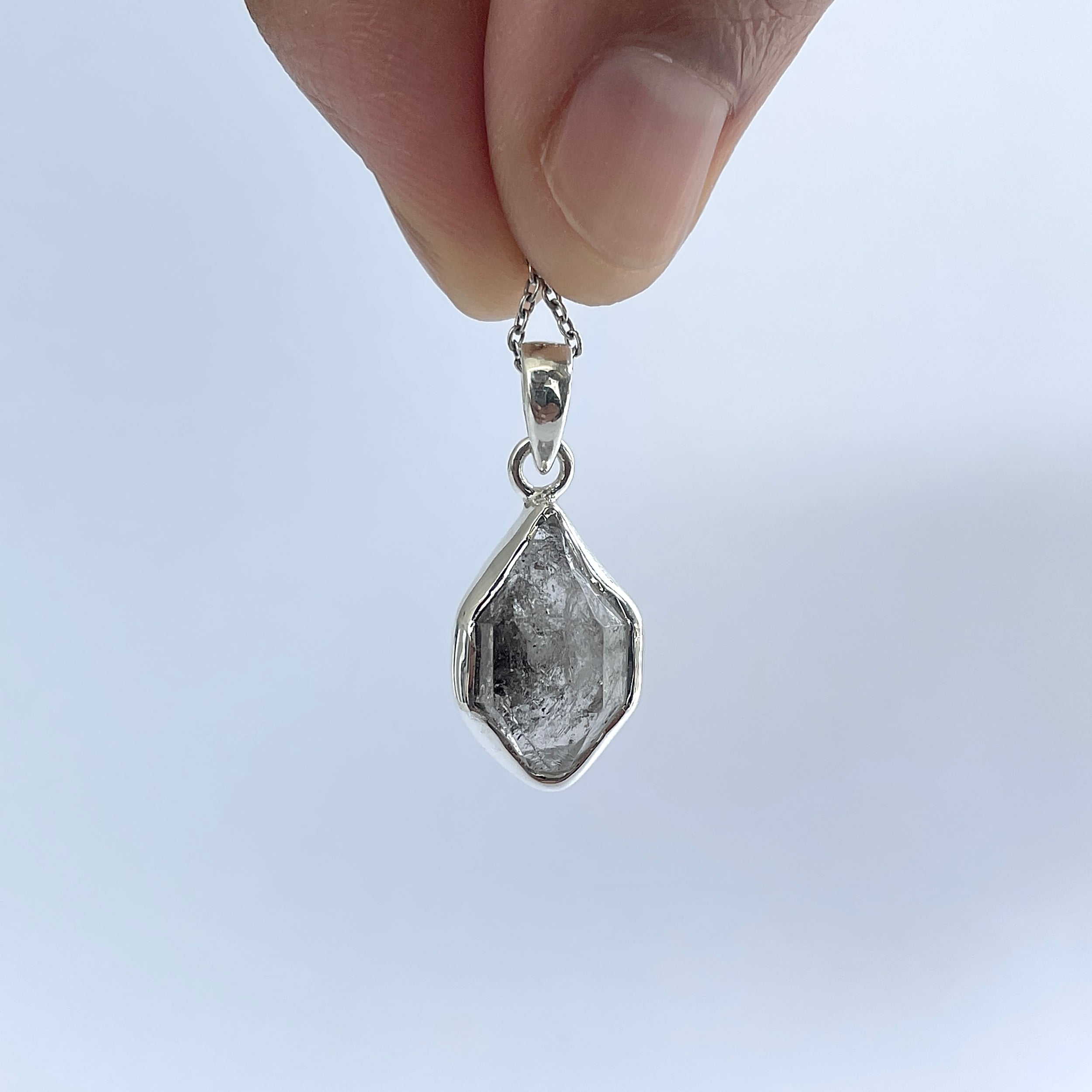 Herkimer Diamond Pendant-(HKD-P-71.)