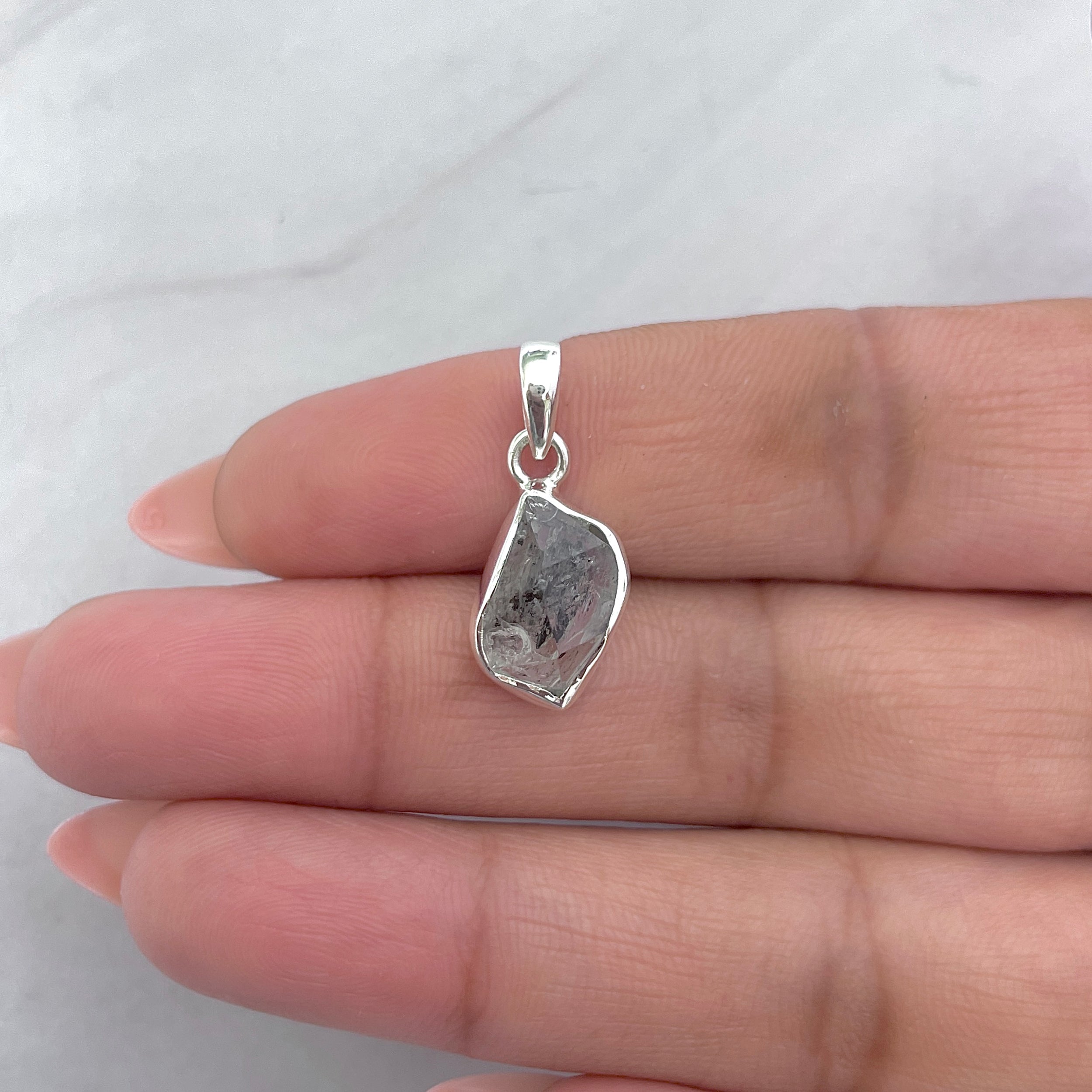 Herkimer Diamond Pendant-(HKD-P-72.)