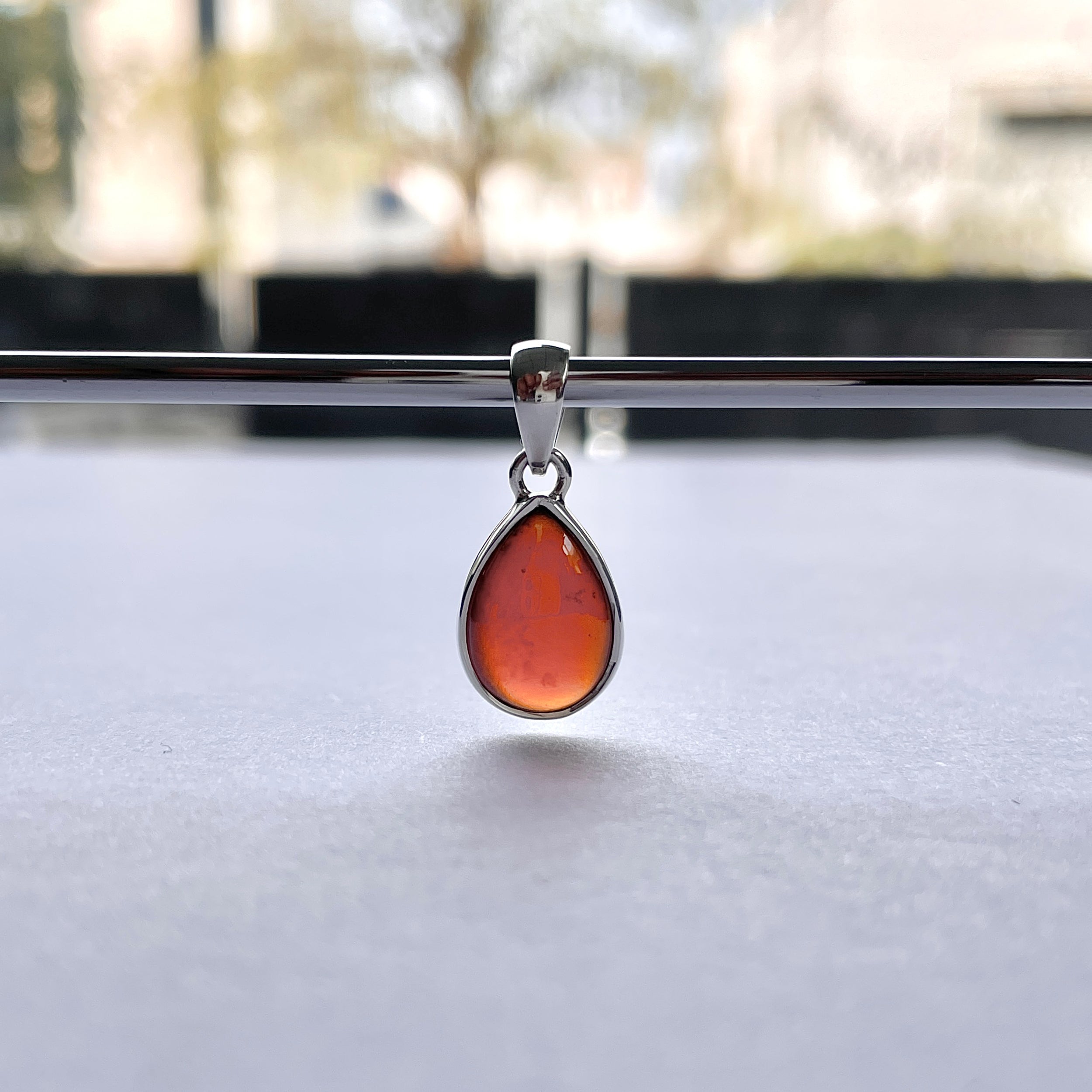 Hessonite Garnet Pendant-(HSG-P-1.)
