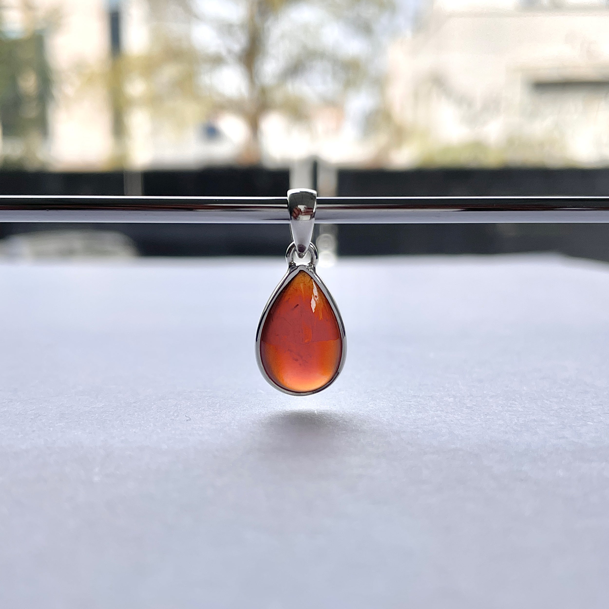 Hessonite Garnet Pendant-(HSG-P-16.)