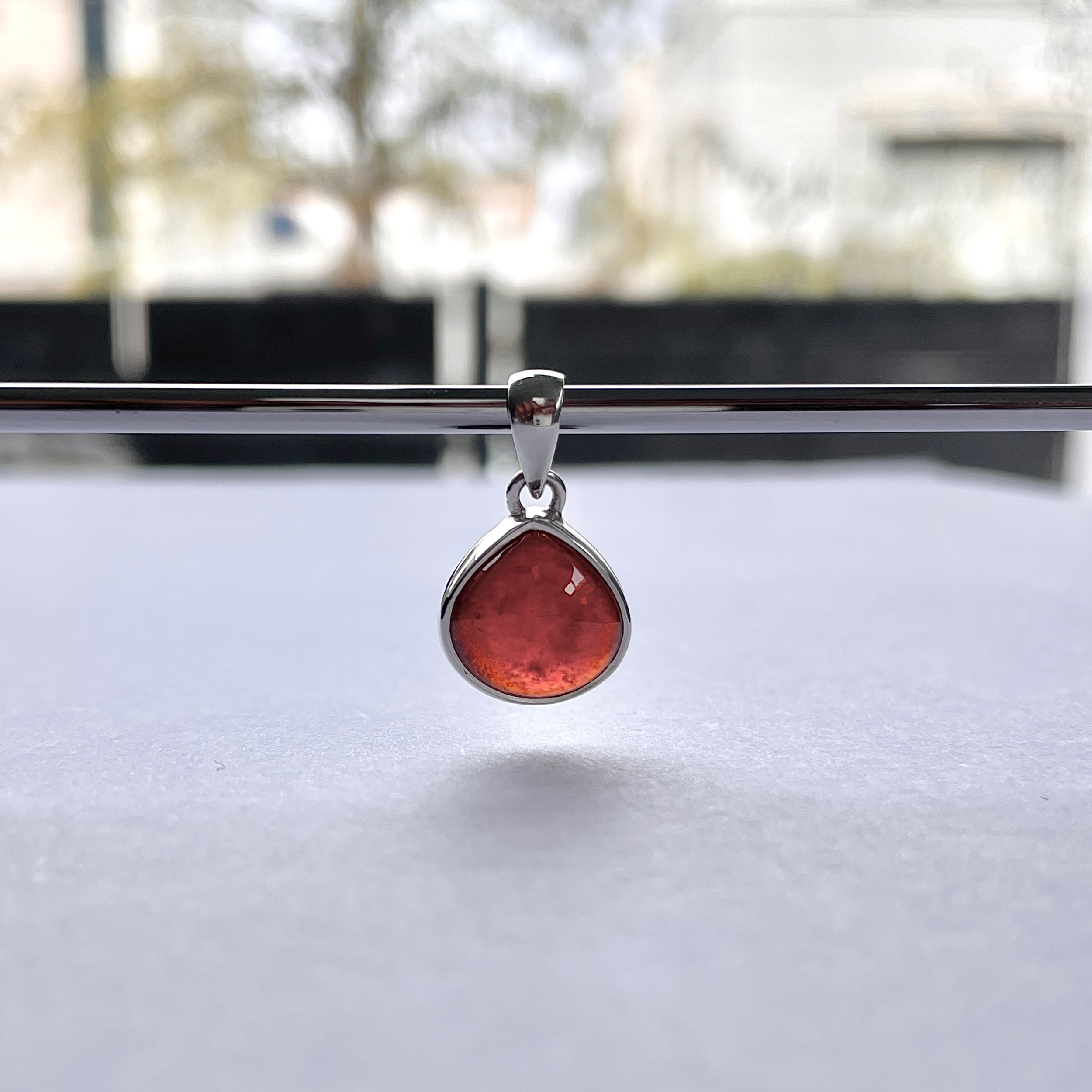 Hessonite Garnet Pendant-(HSG-P-2.)