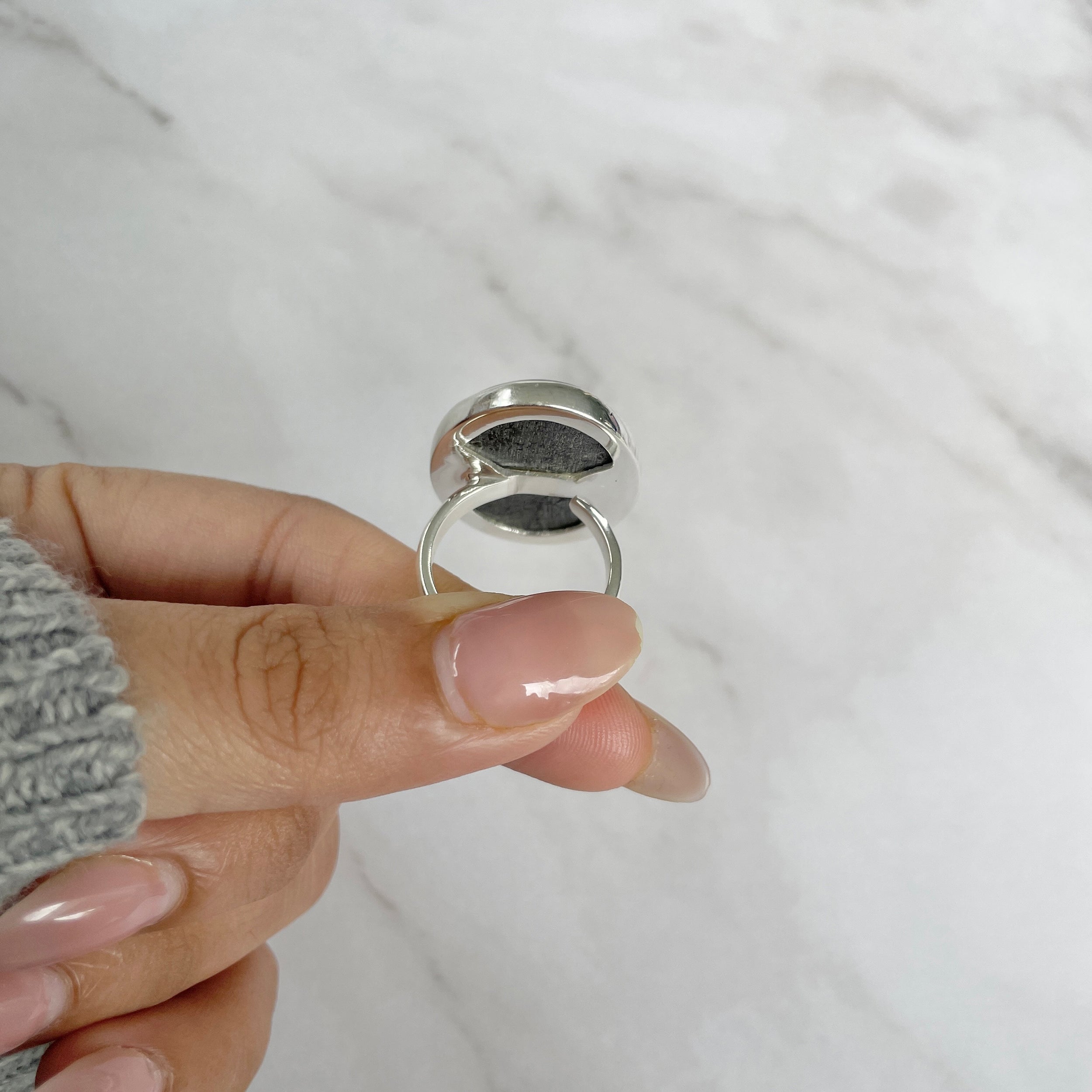 Hypersthene Ring-(HYP-R-10.)