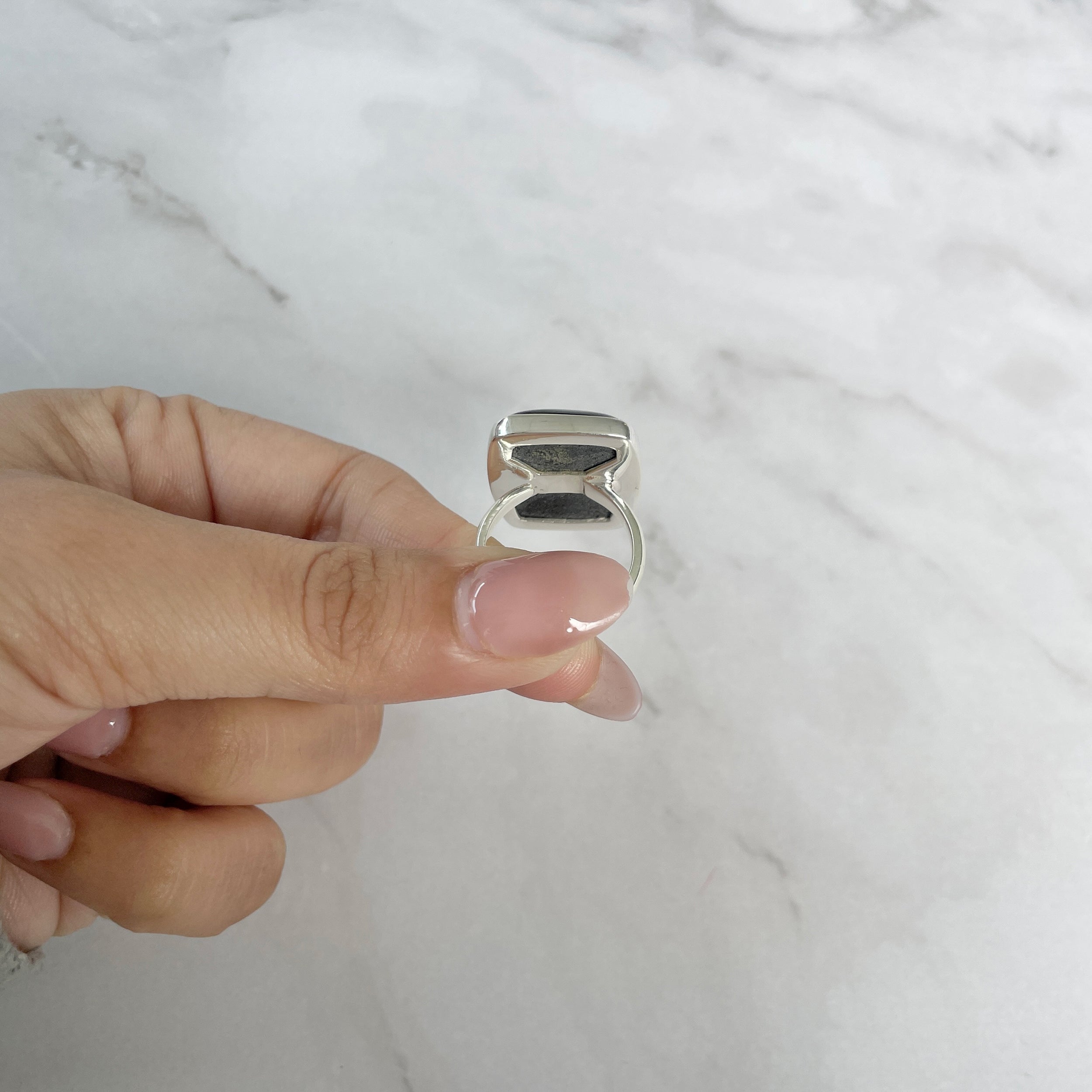 Hypersthene Ring-(HYP-R-2.)