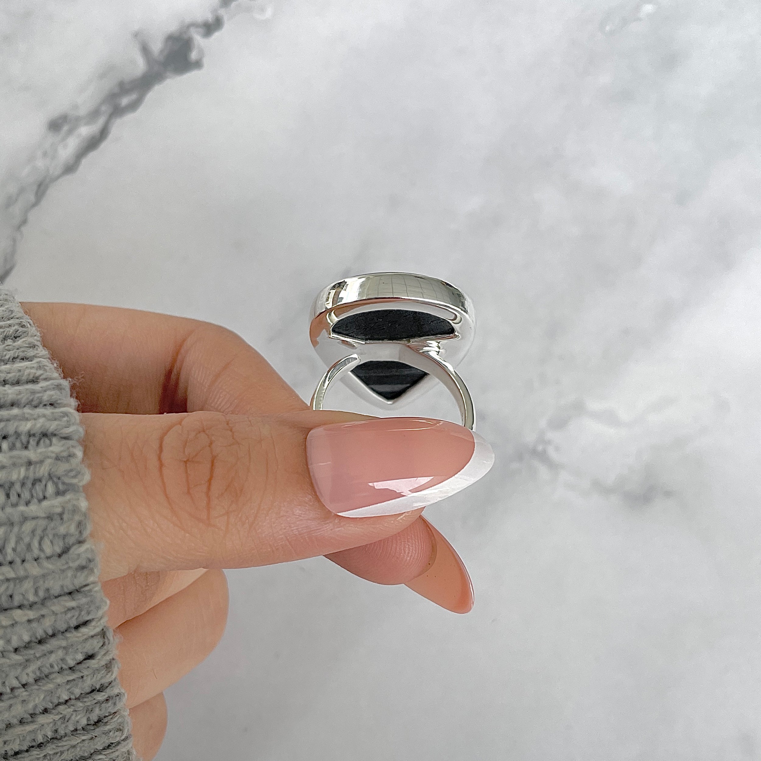 Hypersthene Adjustable Ring-(HYP-R-31.)