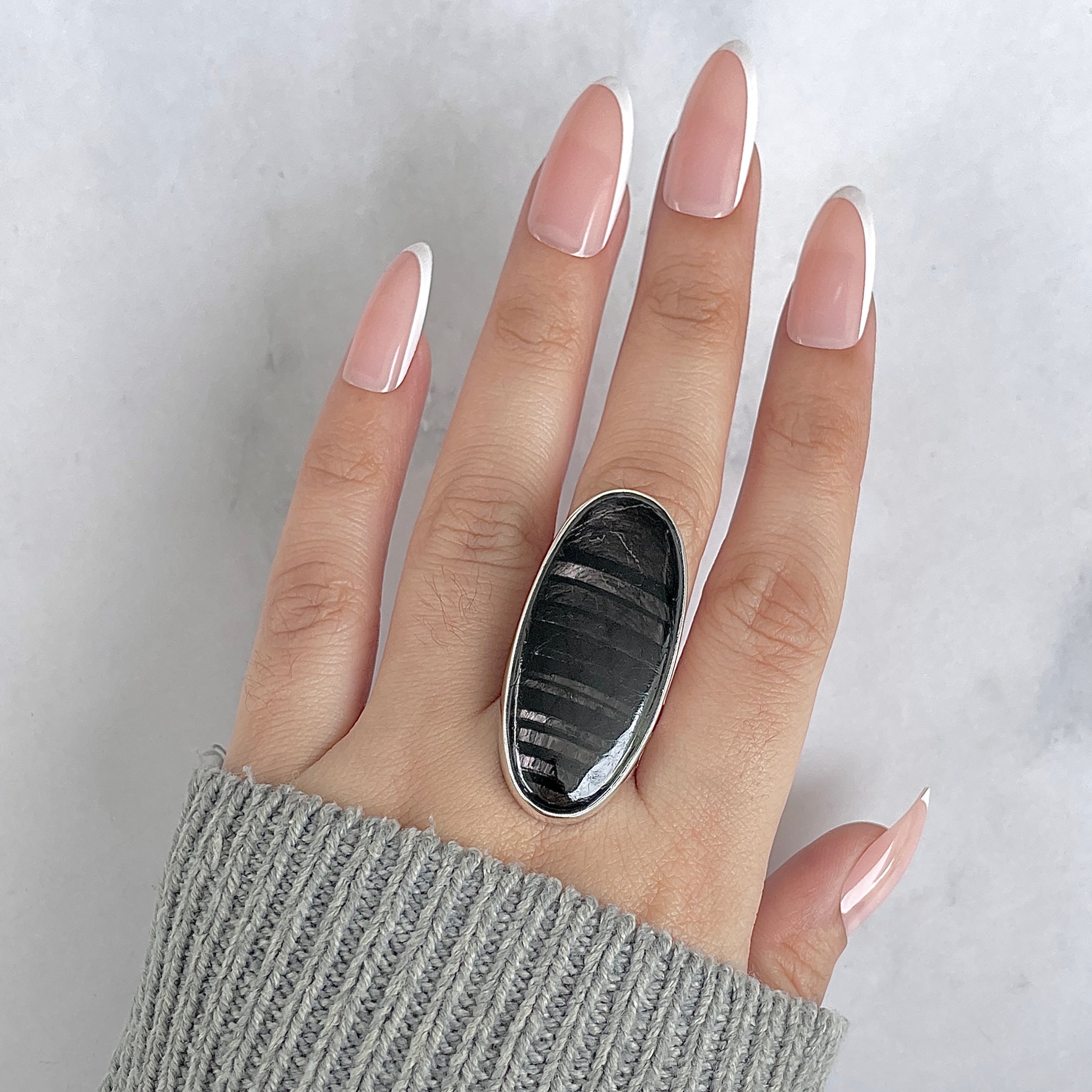 Hypersthene Adjustable Ring-(HYP-R-33.)