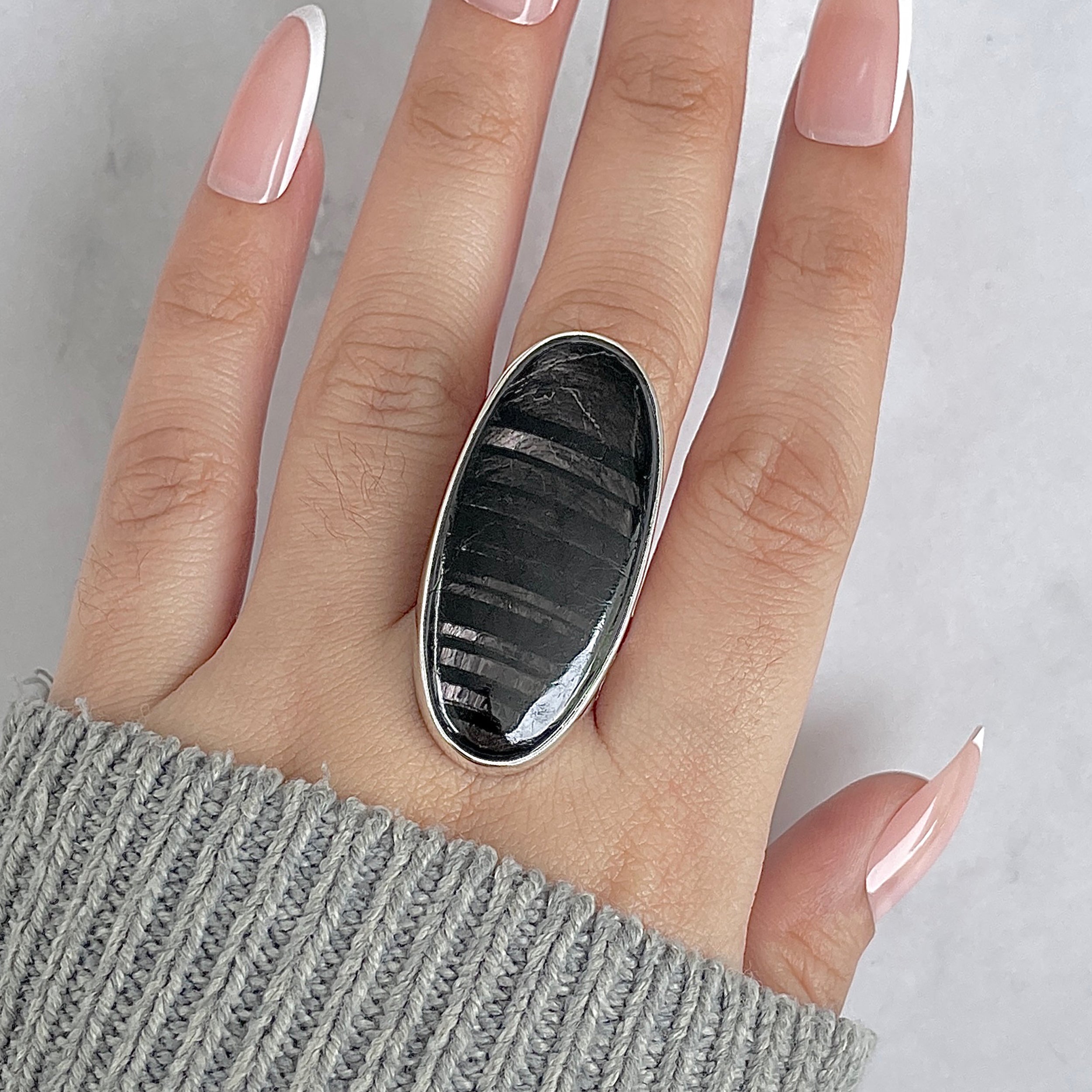 Hypersthene Adjustable Ring-(HYP-R-33.)