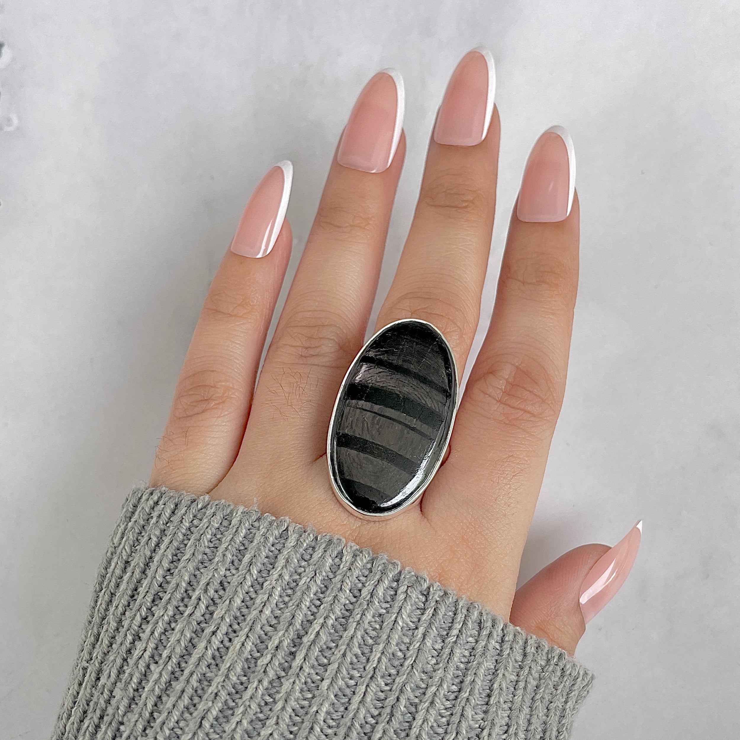 Hypersthene Adjustable Ring-(HYP-R-35.)