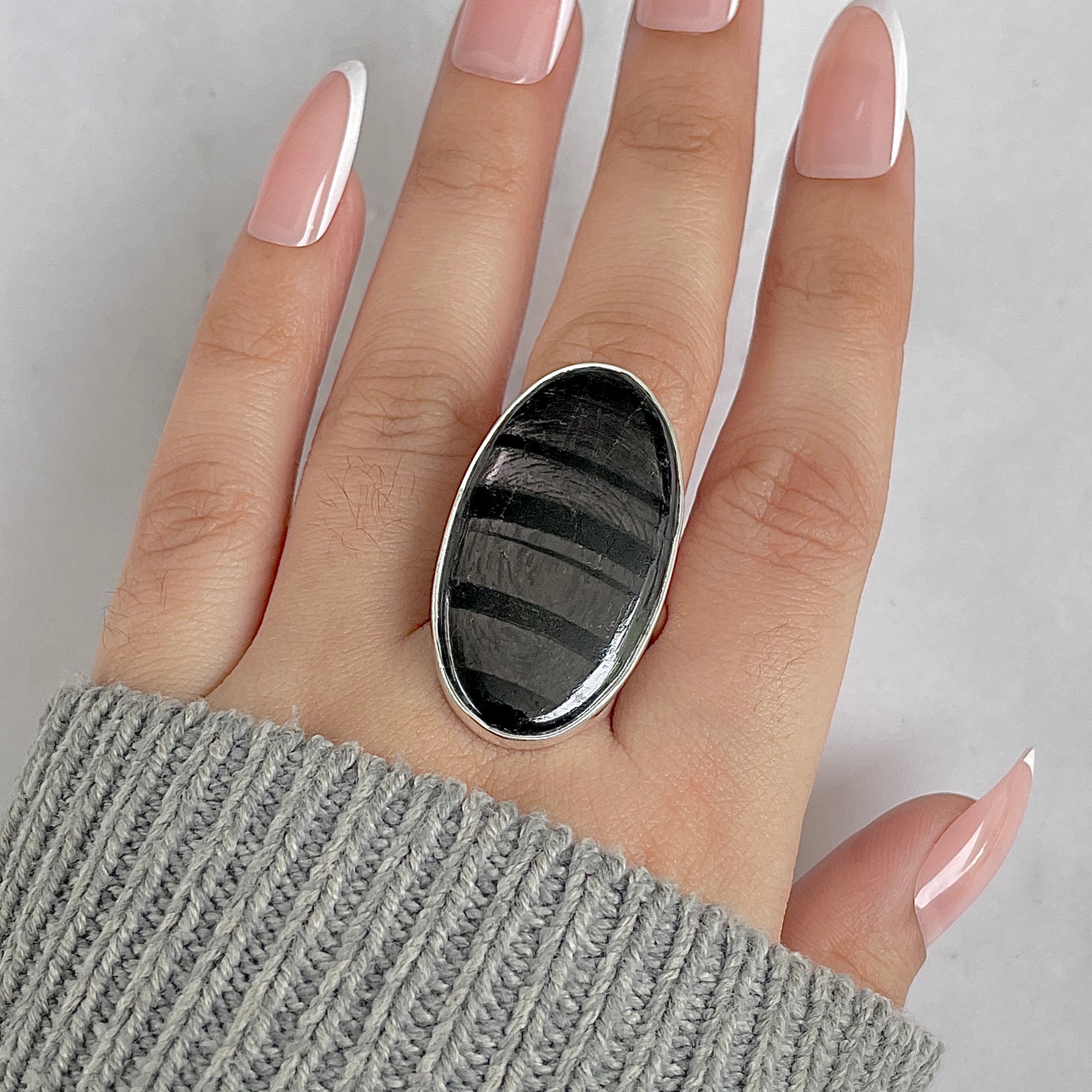 Hypersthene Adjustable Ring-(HYP-R-35.)