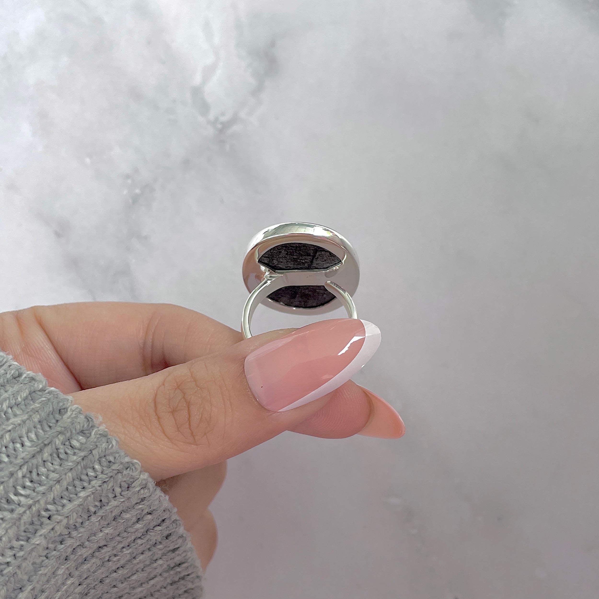 Hypersthene Adjustable Ring-(HYP-R-37.)