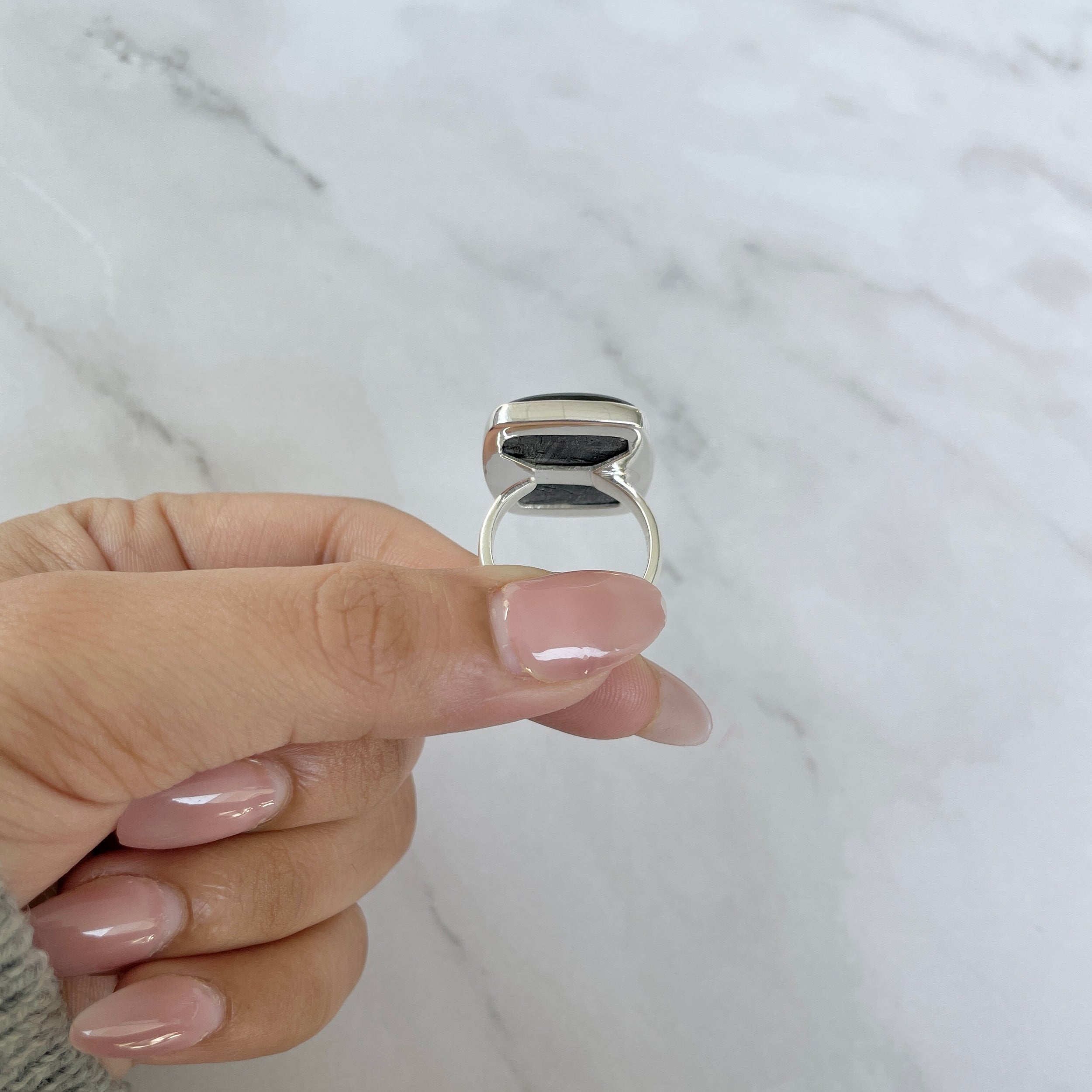 Hypersthene Adjustable Ring-(HYP-R-4.)