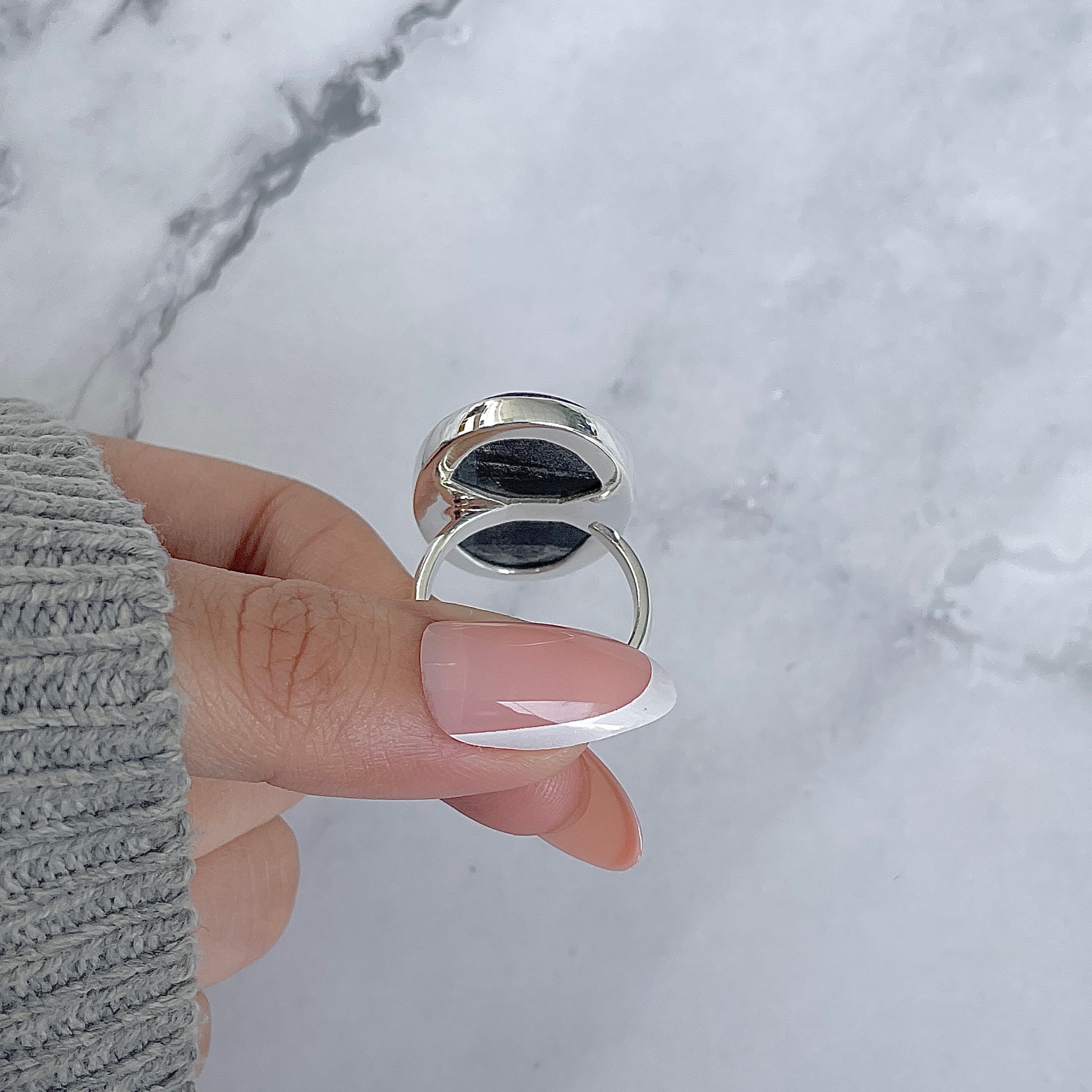 Hypersthene Adjustable Ring-(HYP-R-40.)