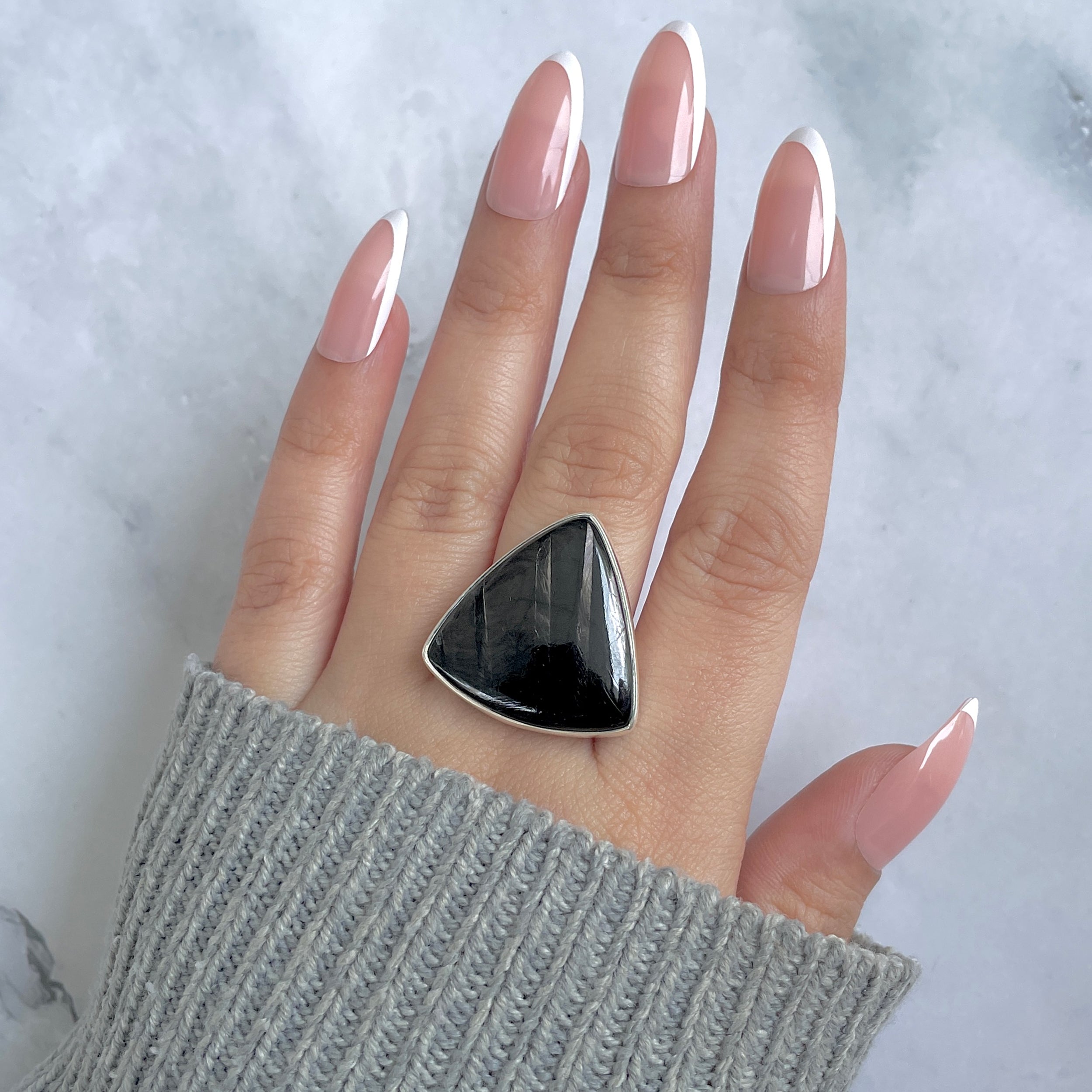 Hypersthene Adjustable Ring-(HYP-R-51.)