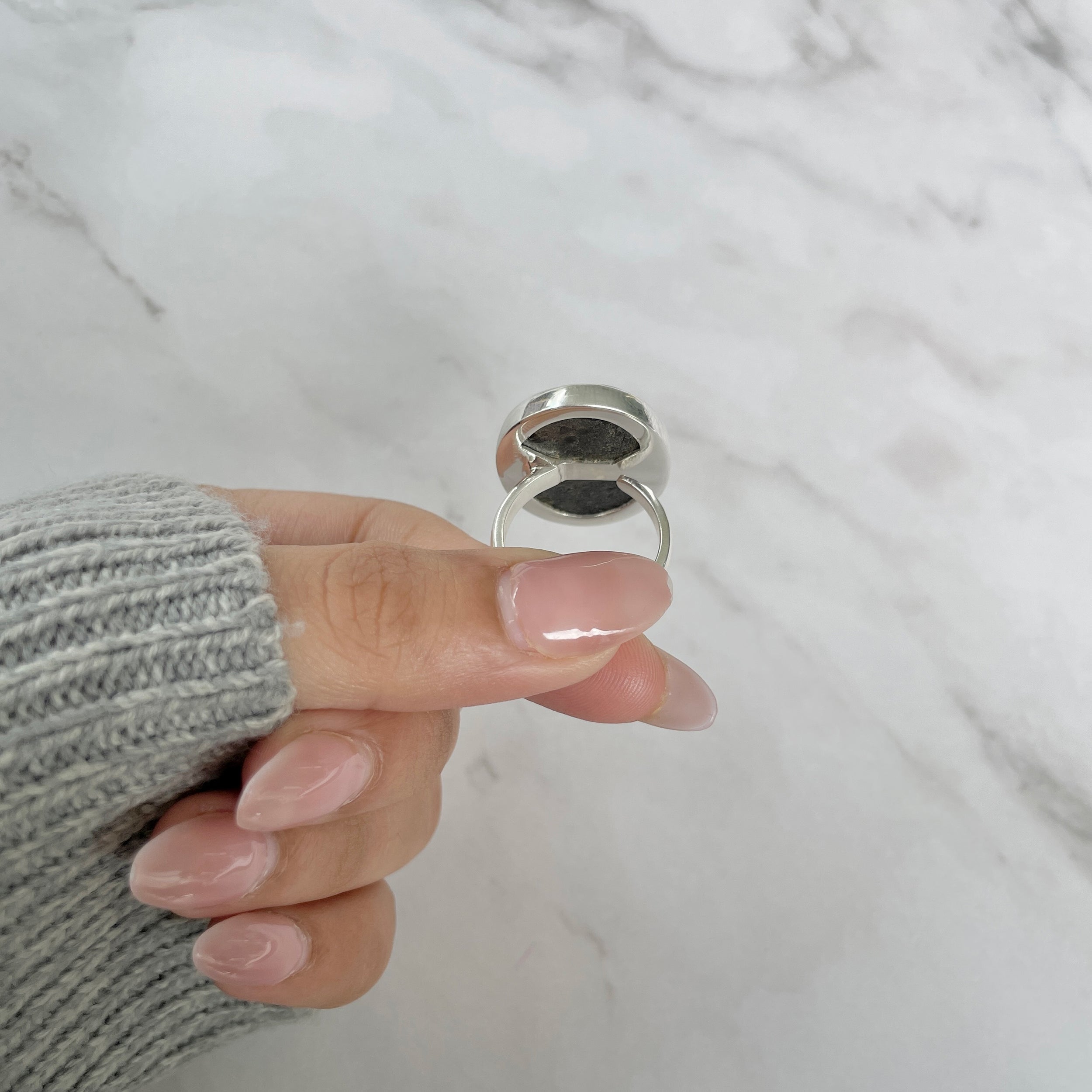 Hypersthene Adjustable Ring-(HYP-R-8.)