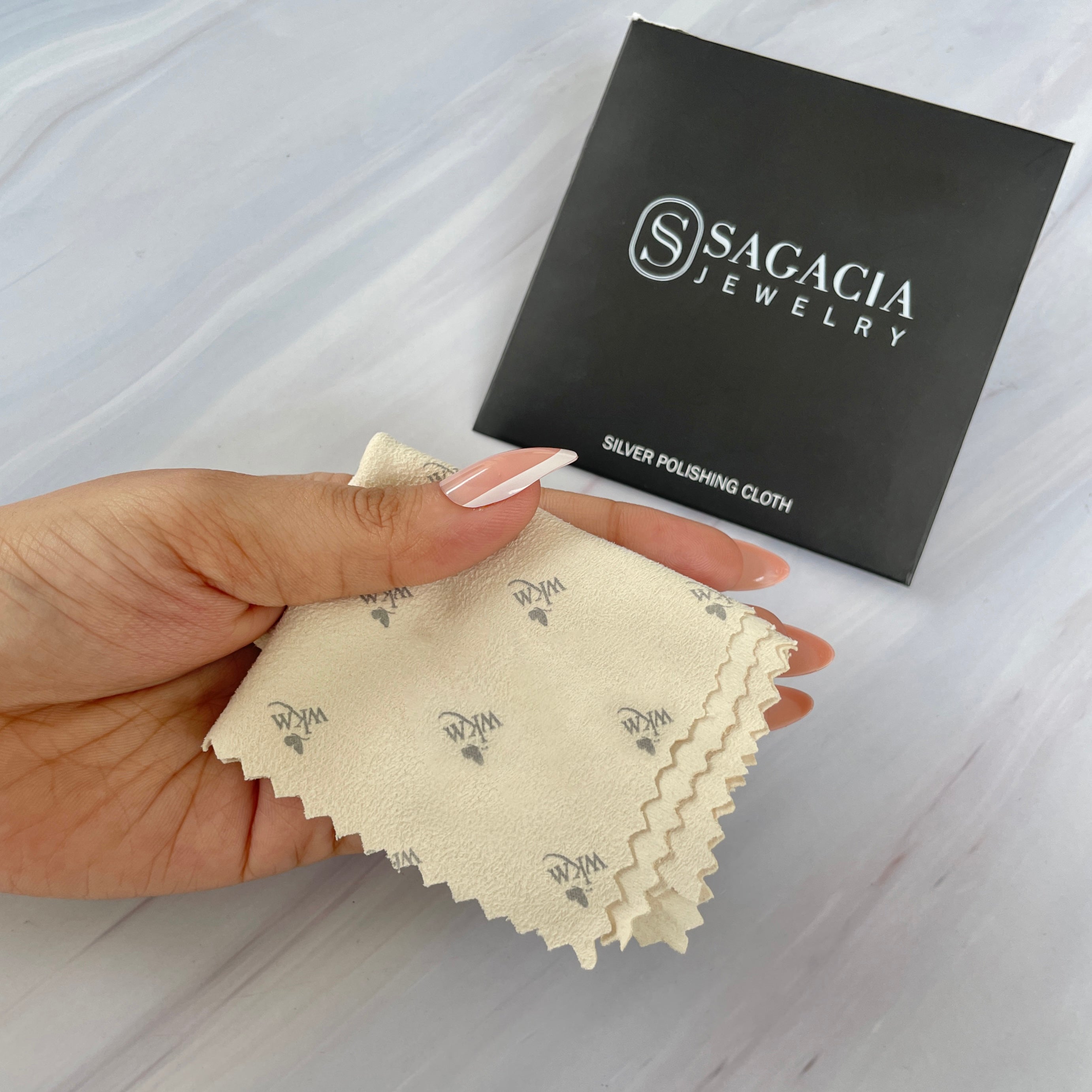 Selvet Cloth 925 Sterling Silver Polishing Jewelry Anti-Tarnish Cleaner