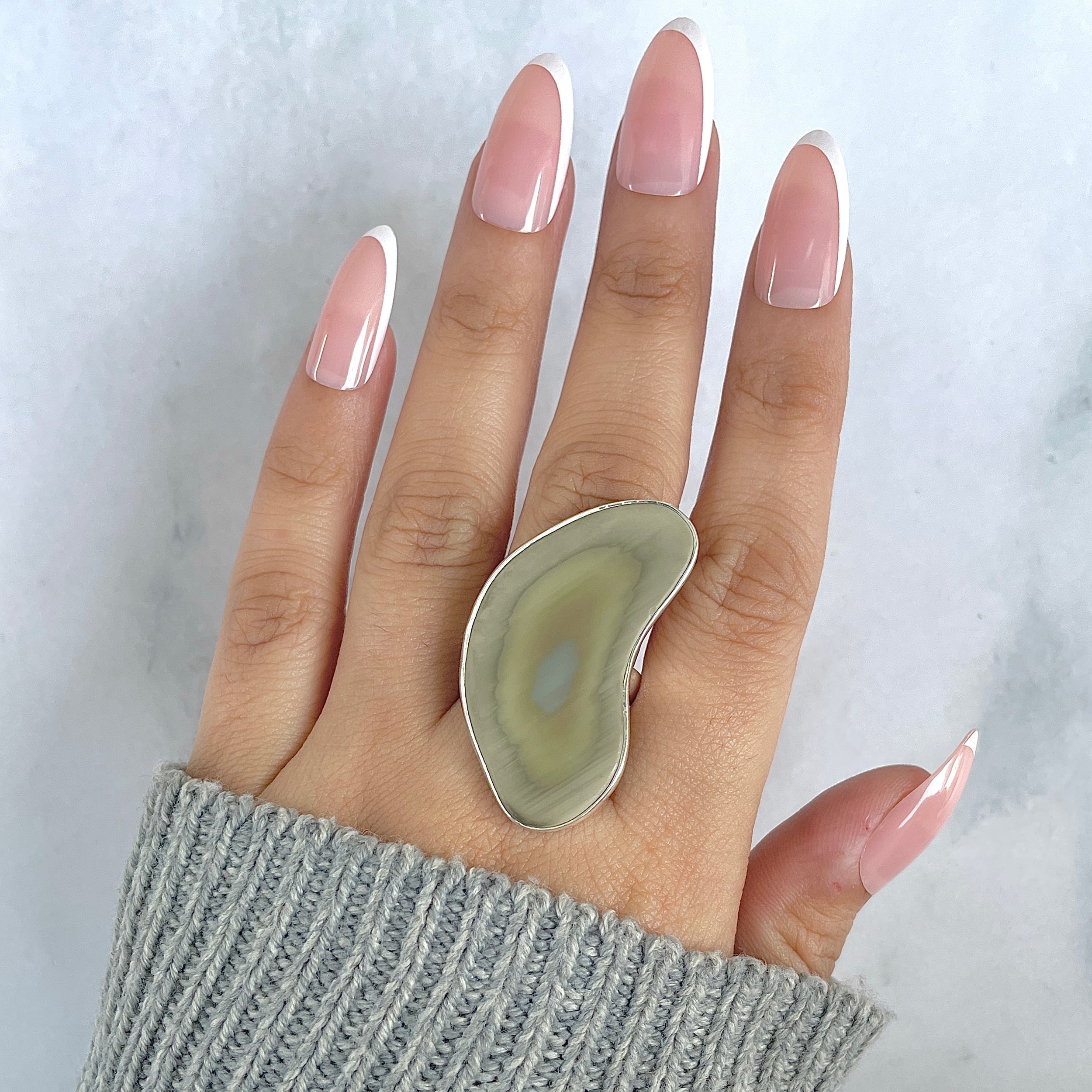 Imperial Jasper Adjustable Ring-(IPJ-R-1.)