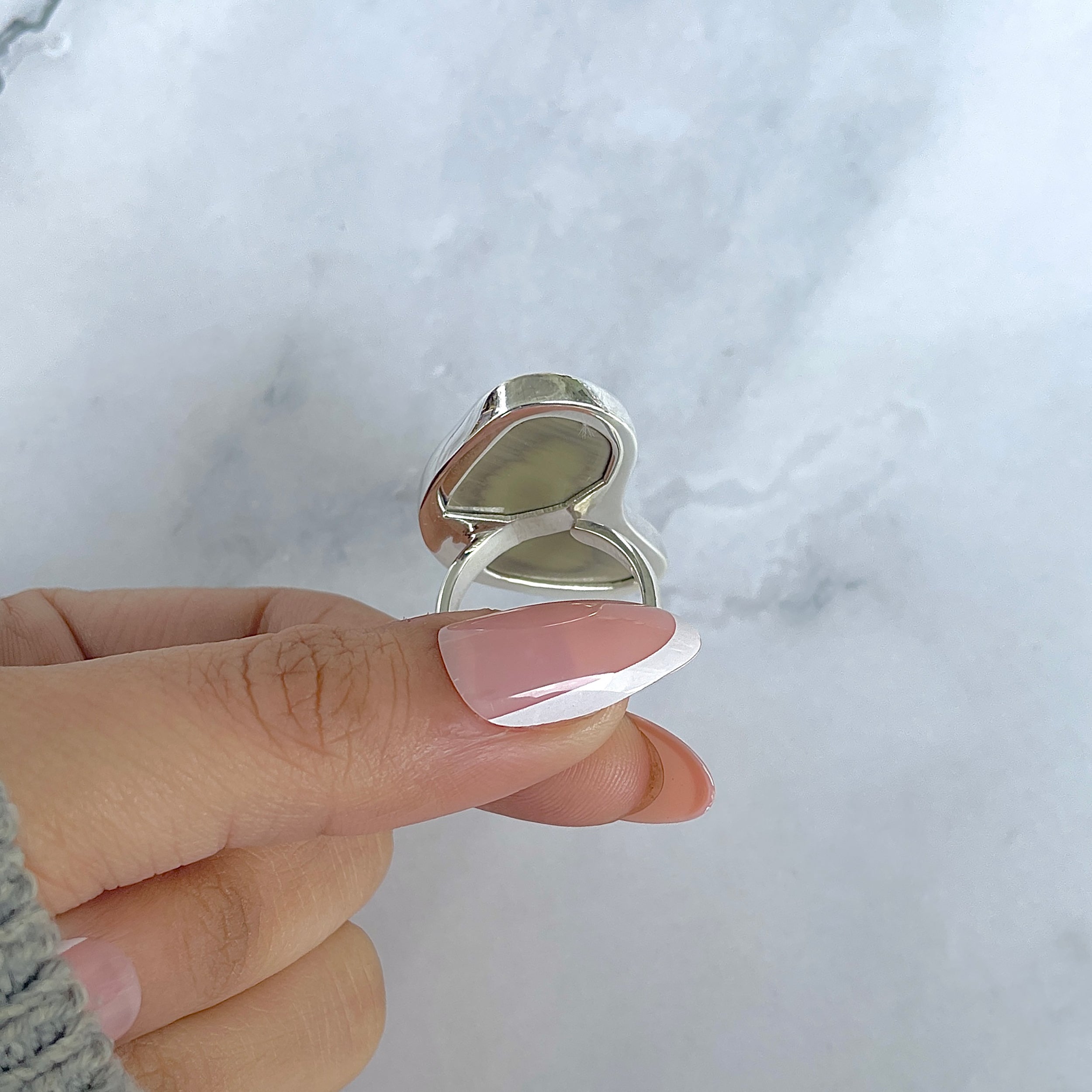 Imperial Jasper Adjustable Ring-(IPJ-R-1.)