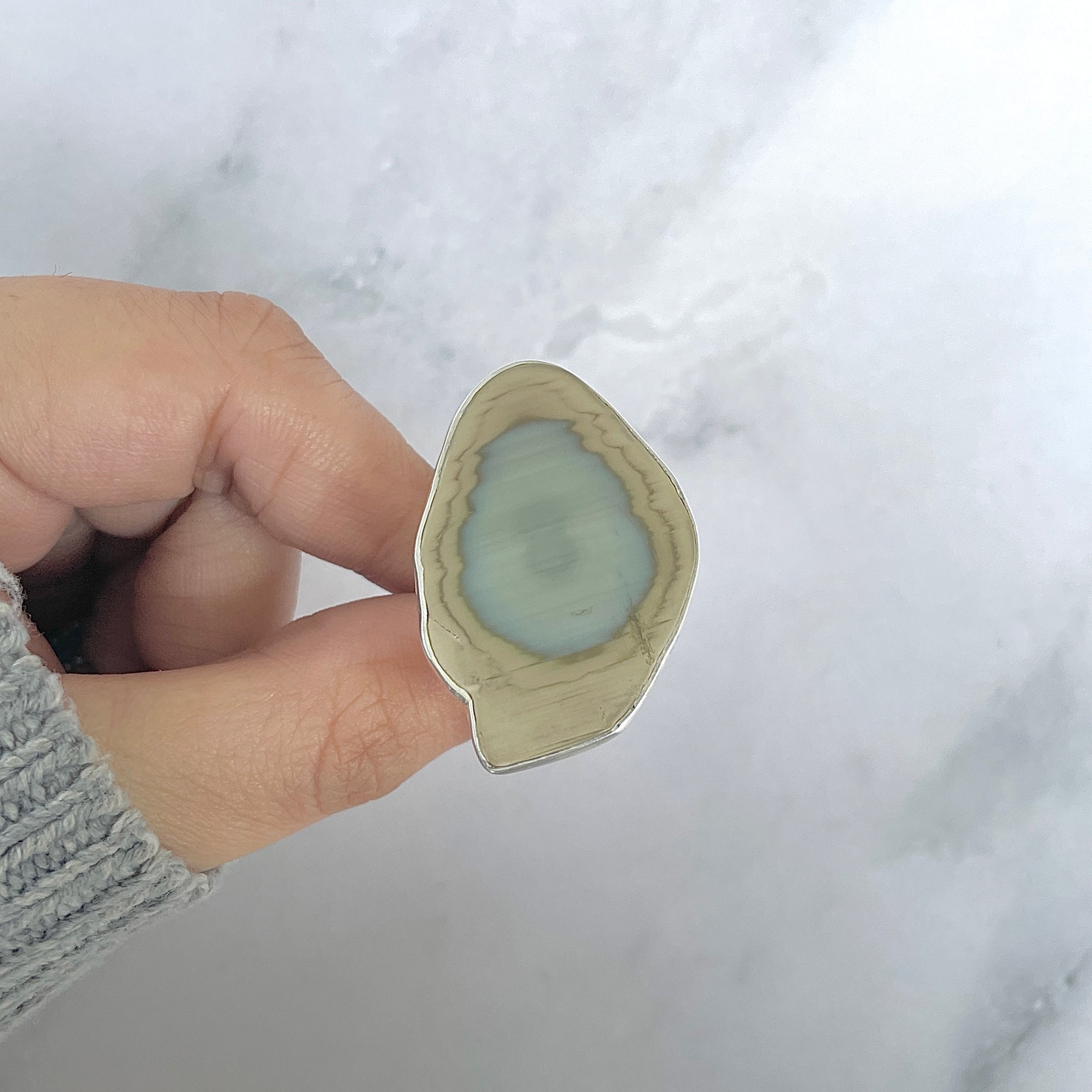 Imperial Jasper Adjustable Ring-(IPJ-R-10.)
