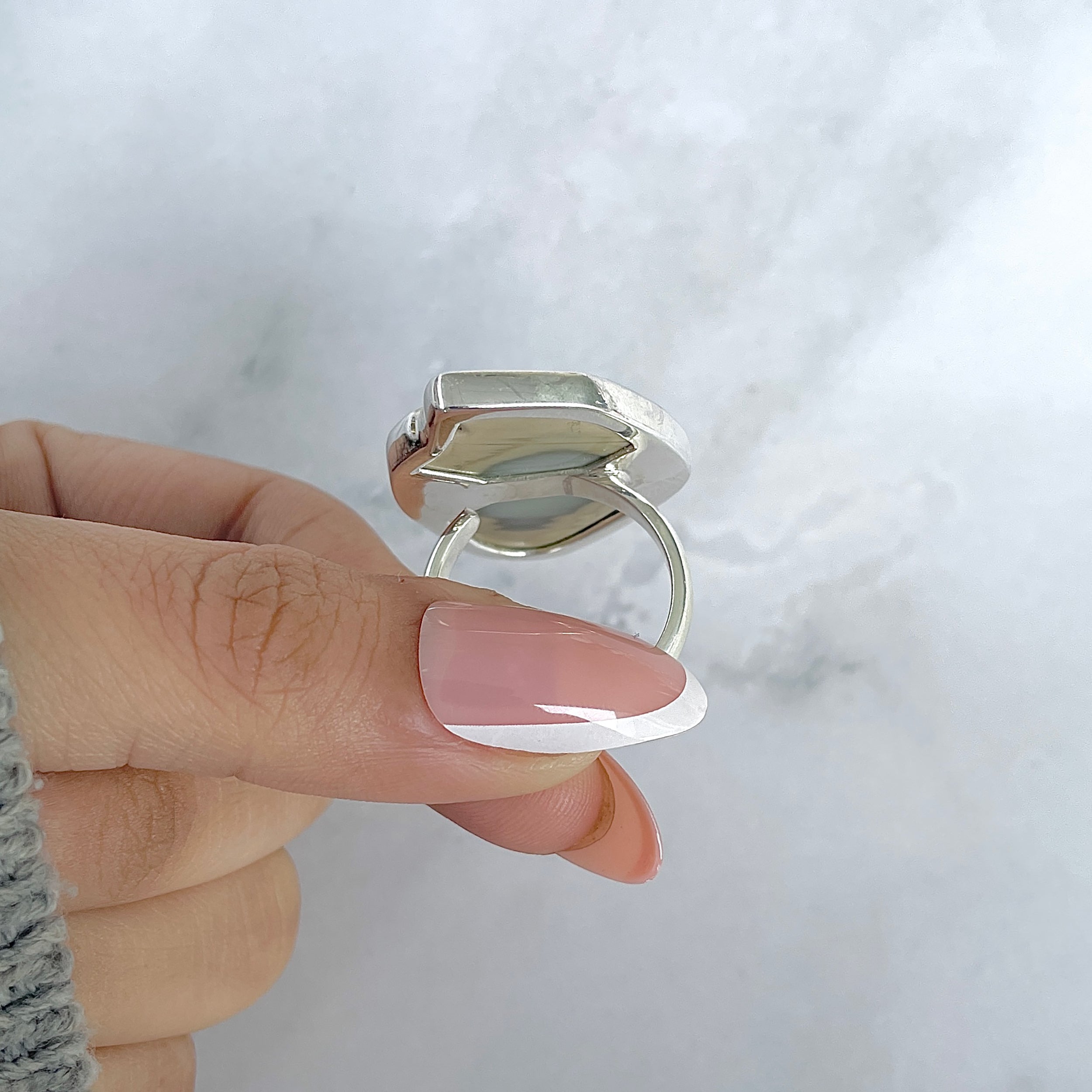 Imperial Jasper Adjustable Ring-(IPJ-R-10.)