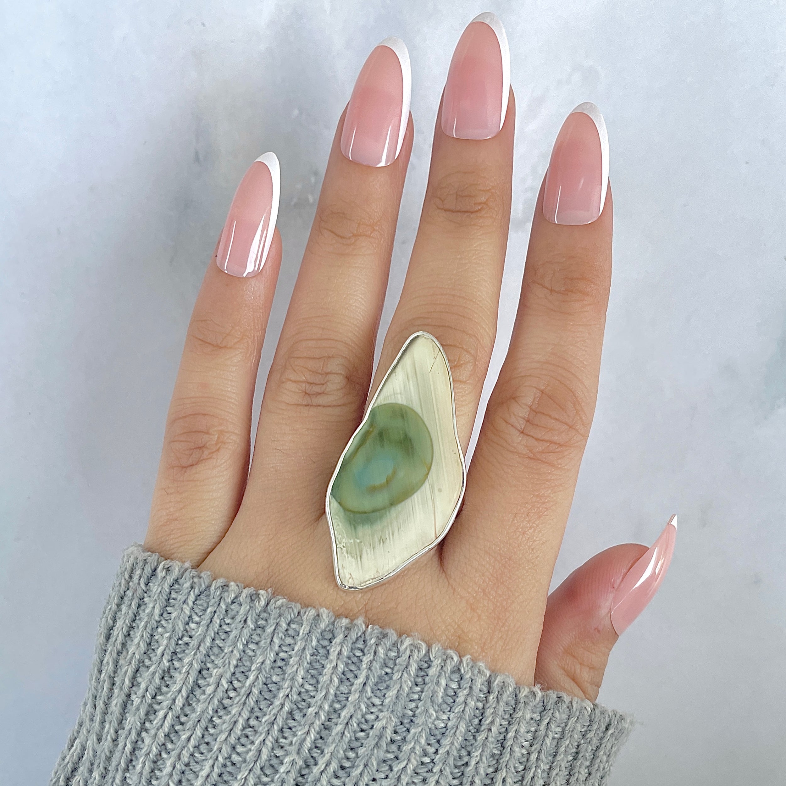 Imperial Jasper Adjustable Ring-(IPJ-R-11.)