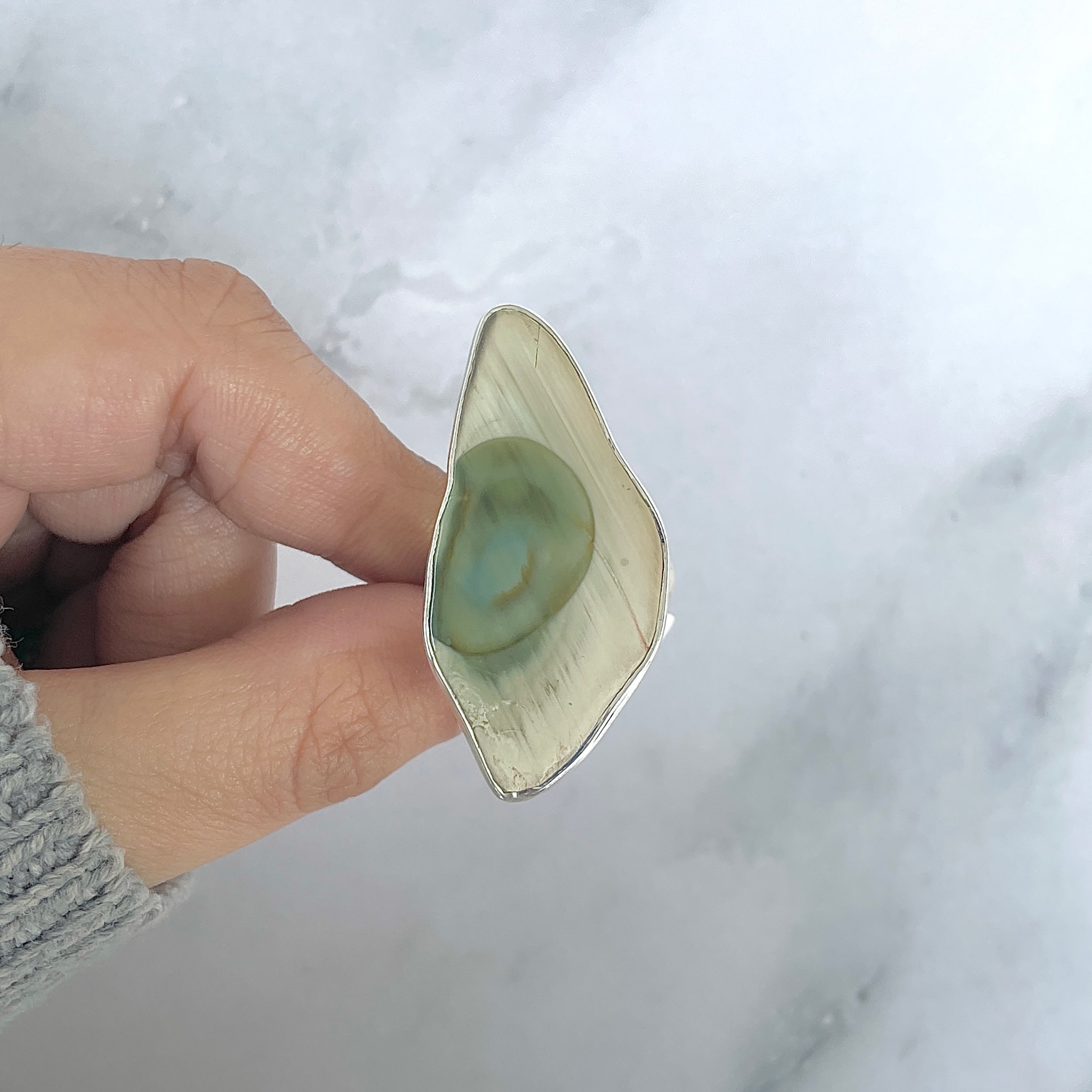Imperial Jasper Adjustable Ring-(IPJ-R-11.)
