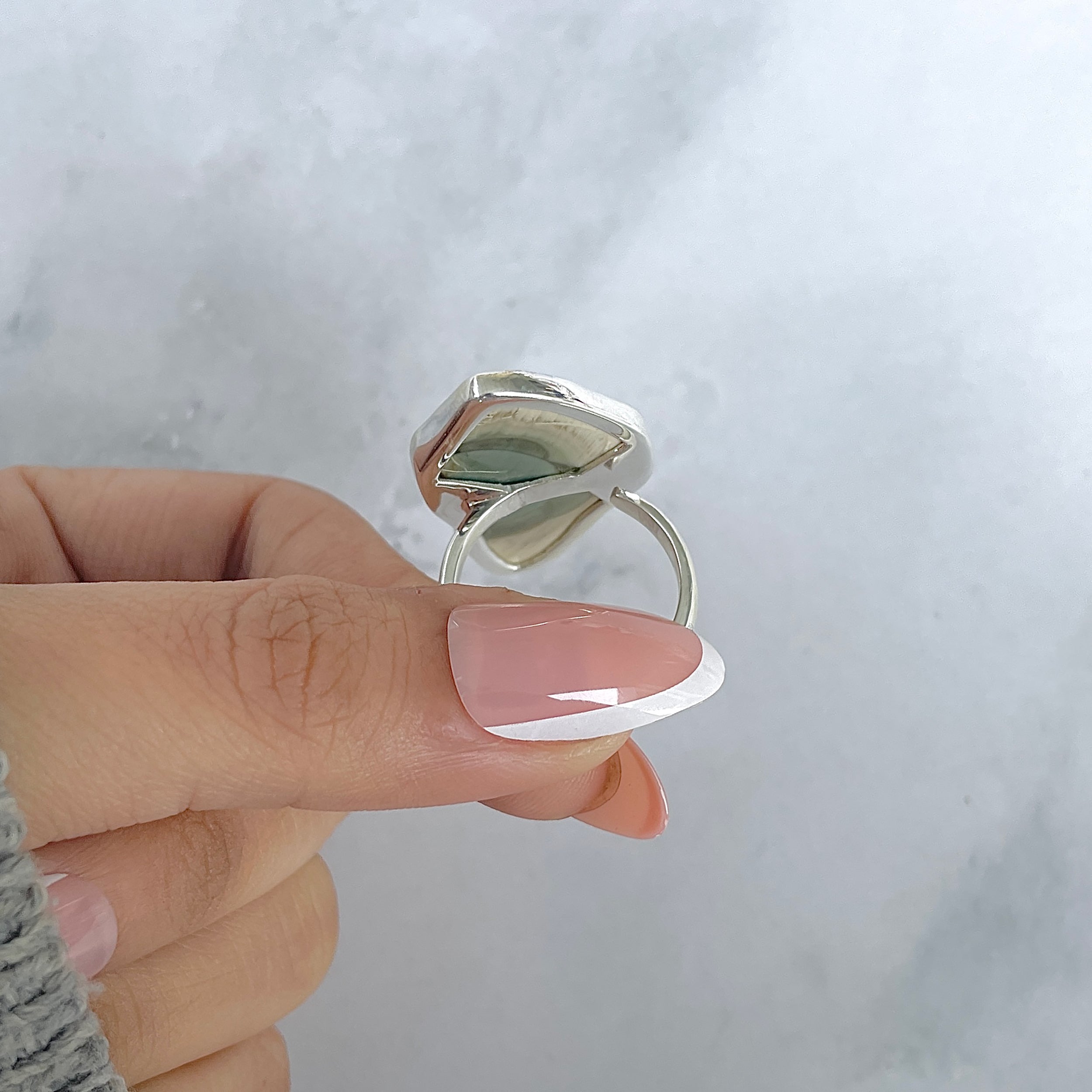 Imperial Jasper Adjustable Ring-(IPJ-R-11.)