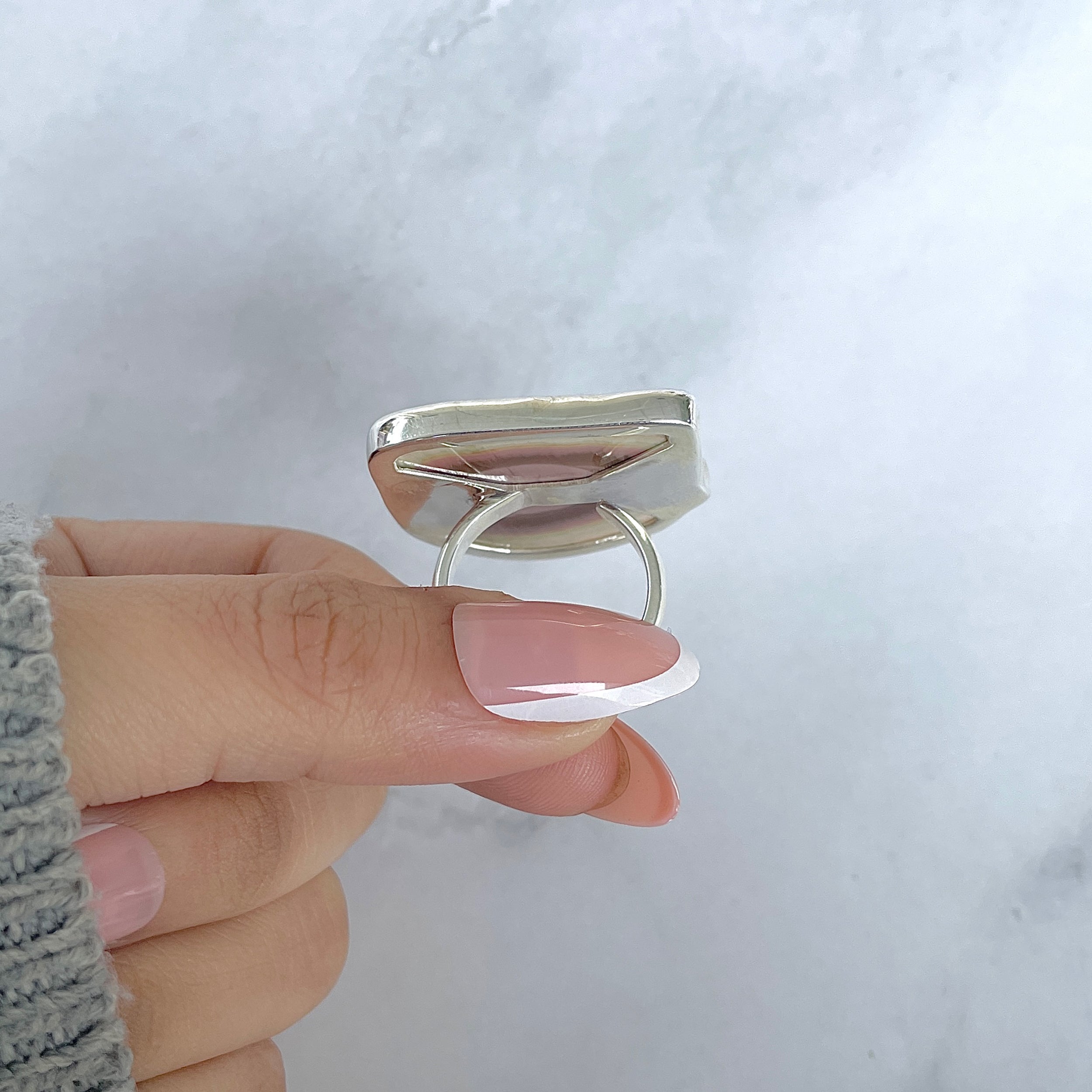Imperial Jasper Adjustable Ring-(IPJ-R-12.)