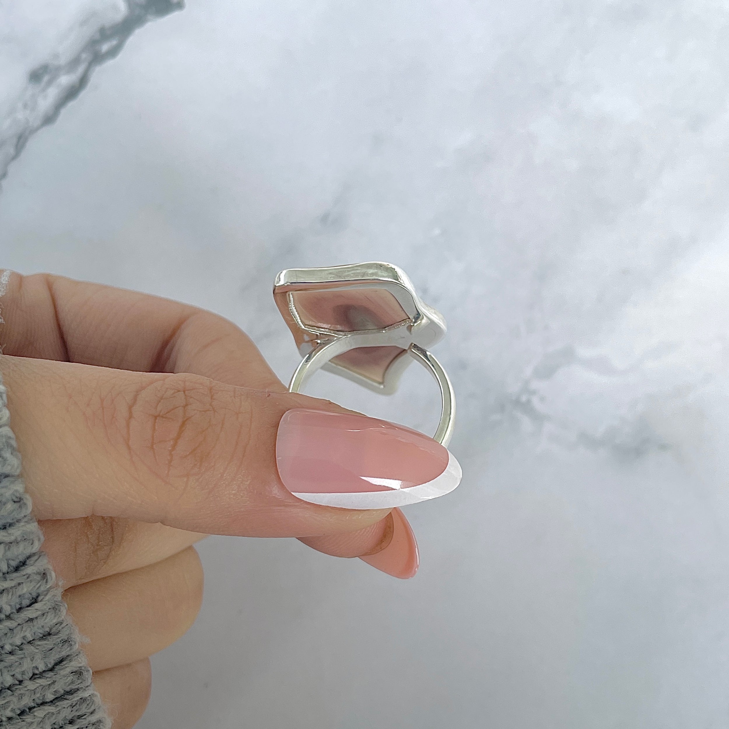 Imperial Jasper Adjustable Ring-(IPJ-R-16.)
